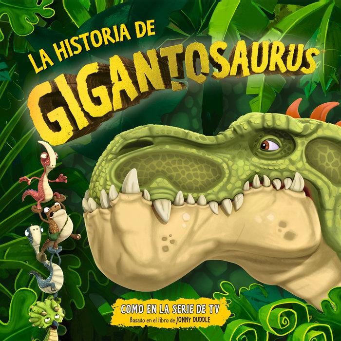 Vorderes Coverbild La historia de Gigantosaurus