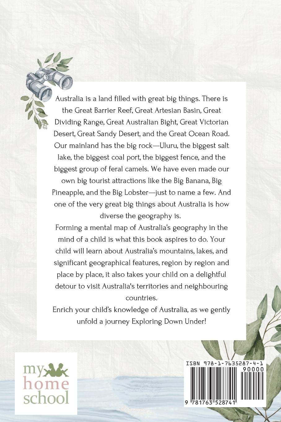 Rückseitencover Exploring Down Under