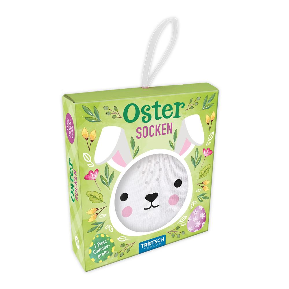 Vorderes Coverbild Trötsch Ostersocken Hase