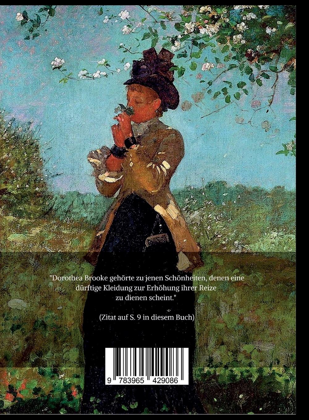 Rückseitencover George Eliot: Middlemarch. Eine Studie über das Leben in der Provinz
