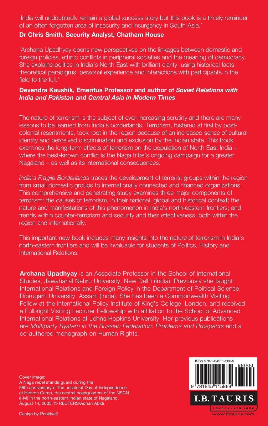 Rückseitencover India's Fragile Borderlands