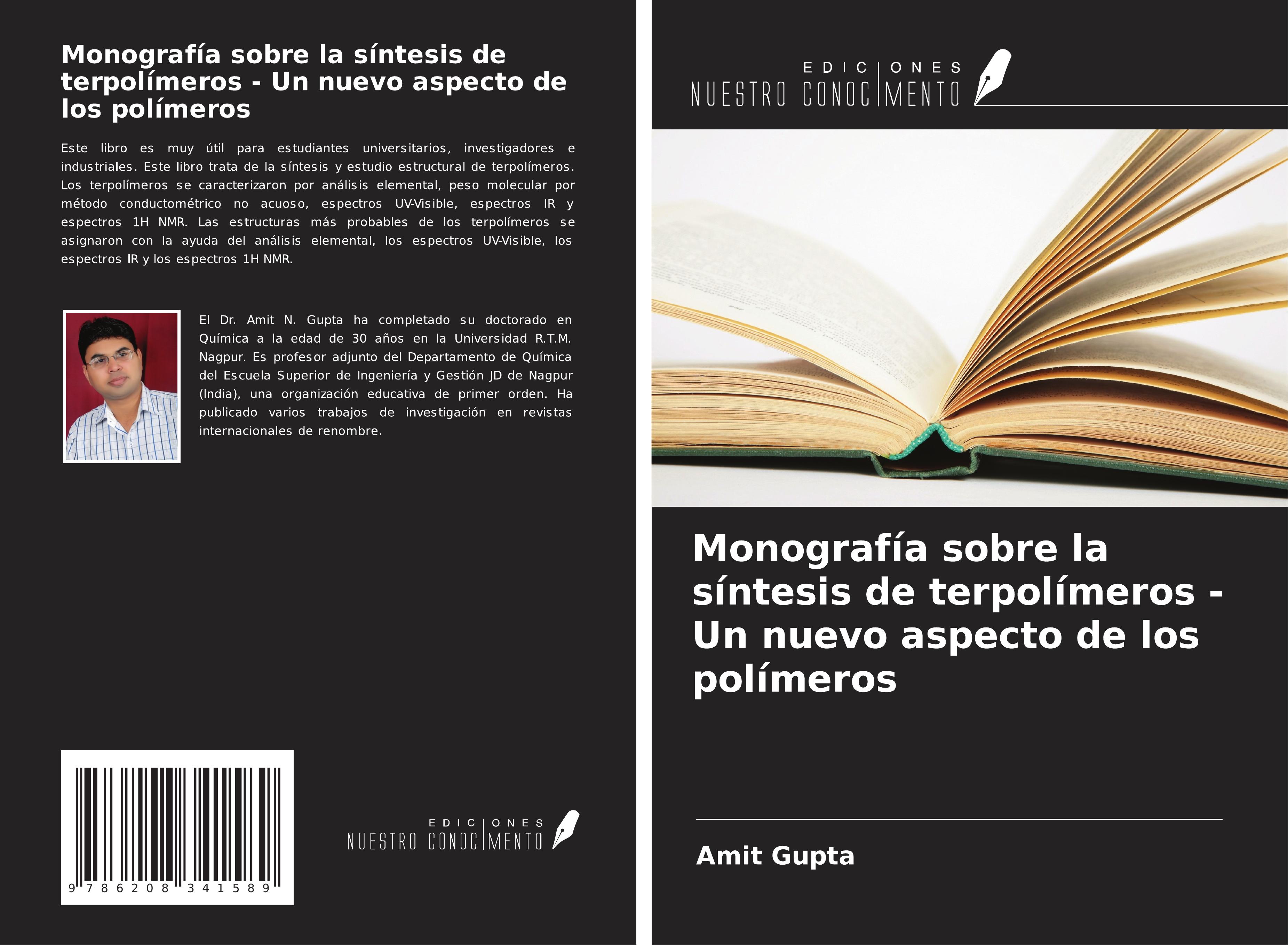 Vorderes Coverbild Monografía sobre la síntesis de terpolímeros - Un nuevo aspecto de los polímeros