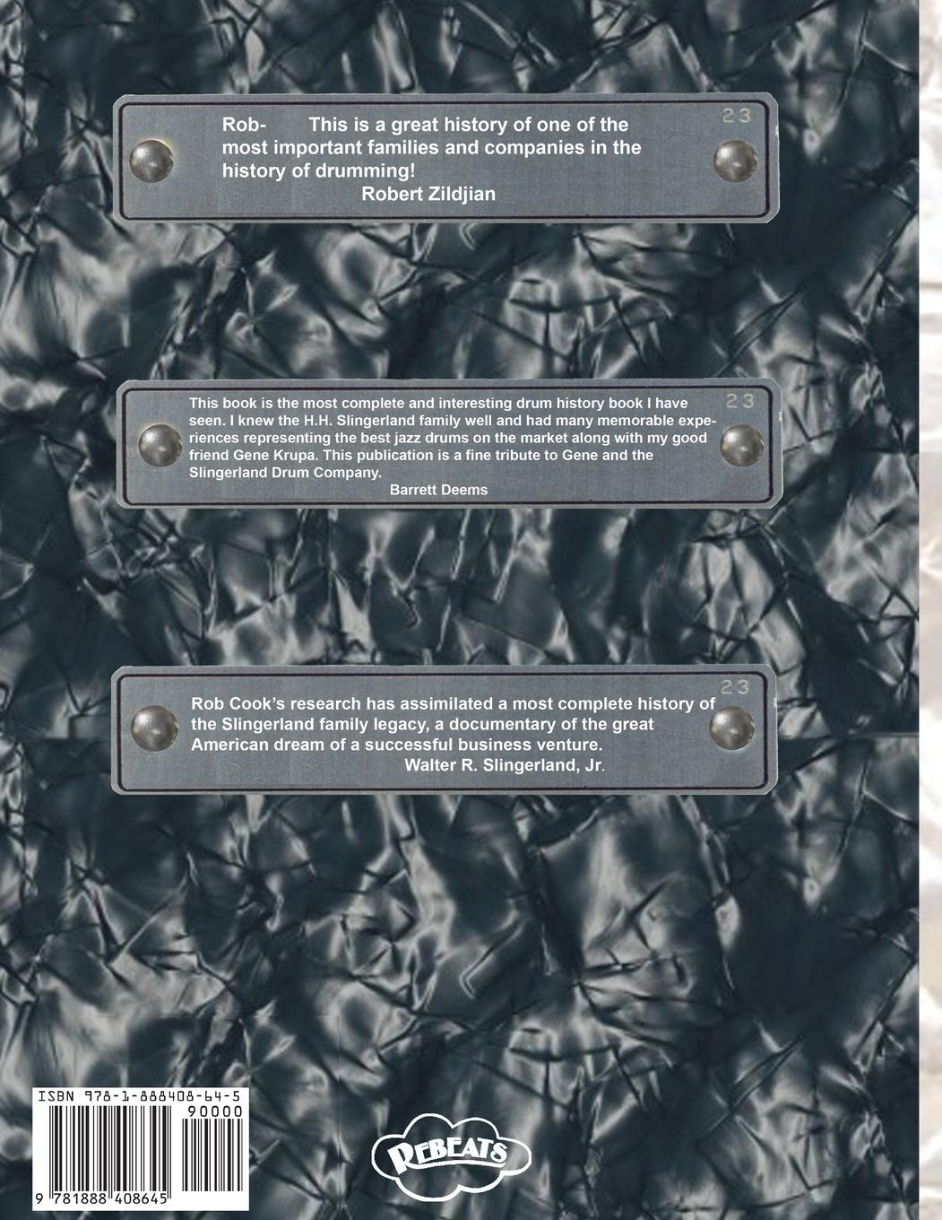 Rückseitencover The Slingerland Book   Third Edition