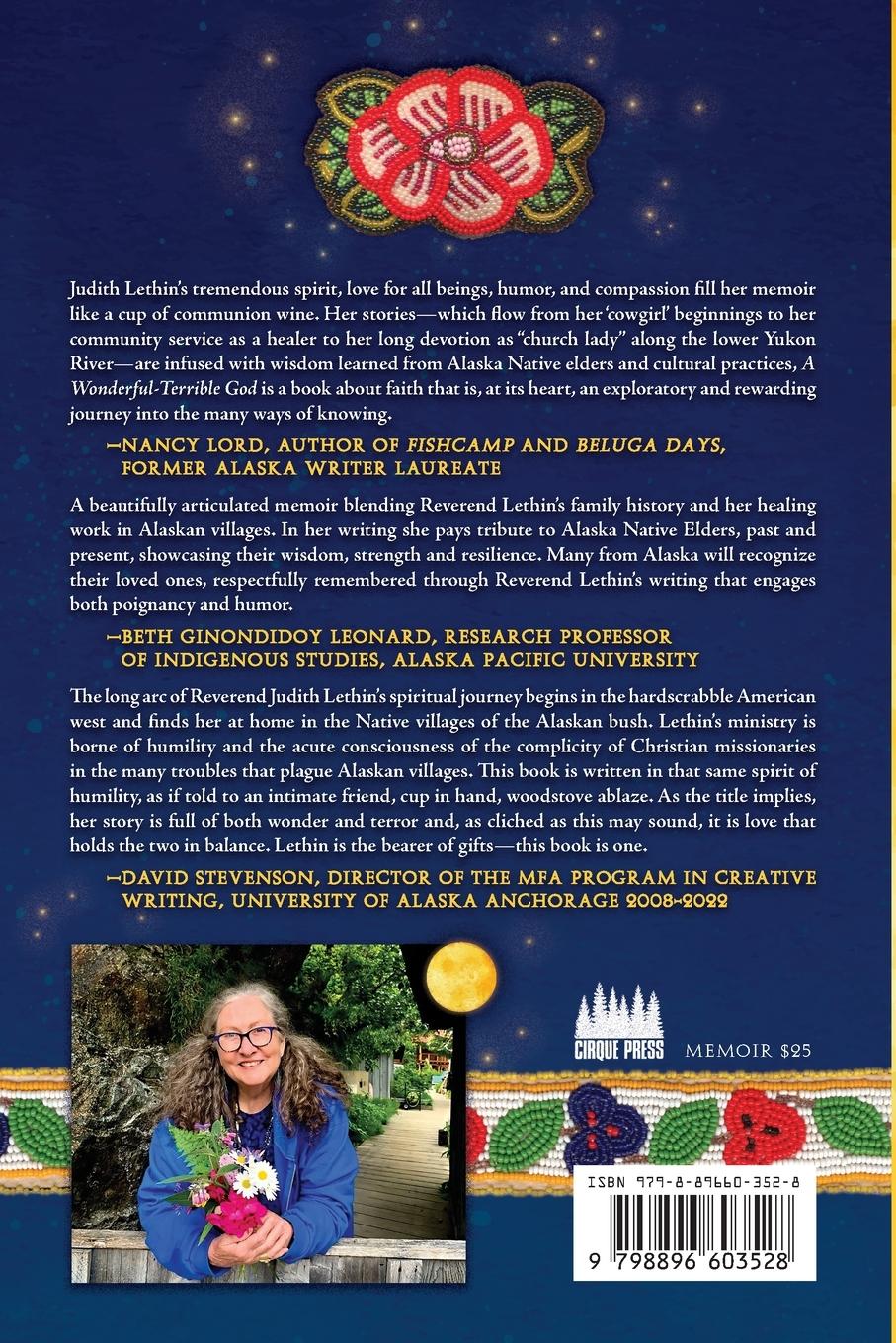 Rückseitencover A Wonderful-Terrible God - In The Light of Love, There Is No Darkness; A Journey of Spiritual Awakening in Native Alaska