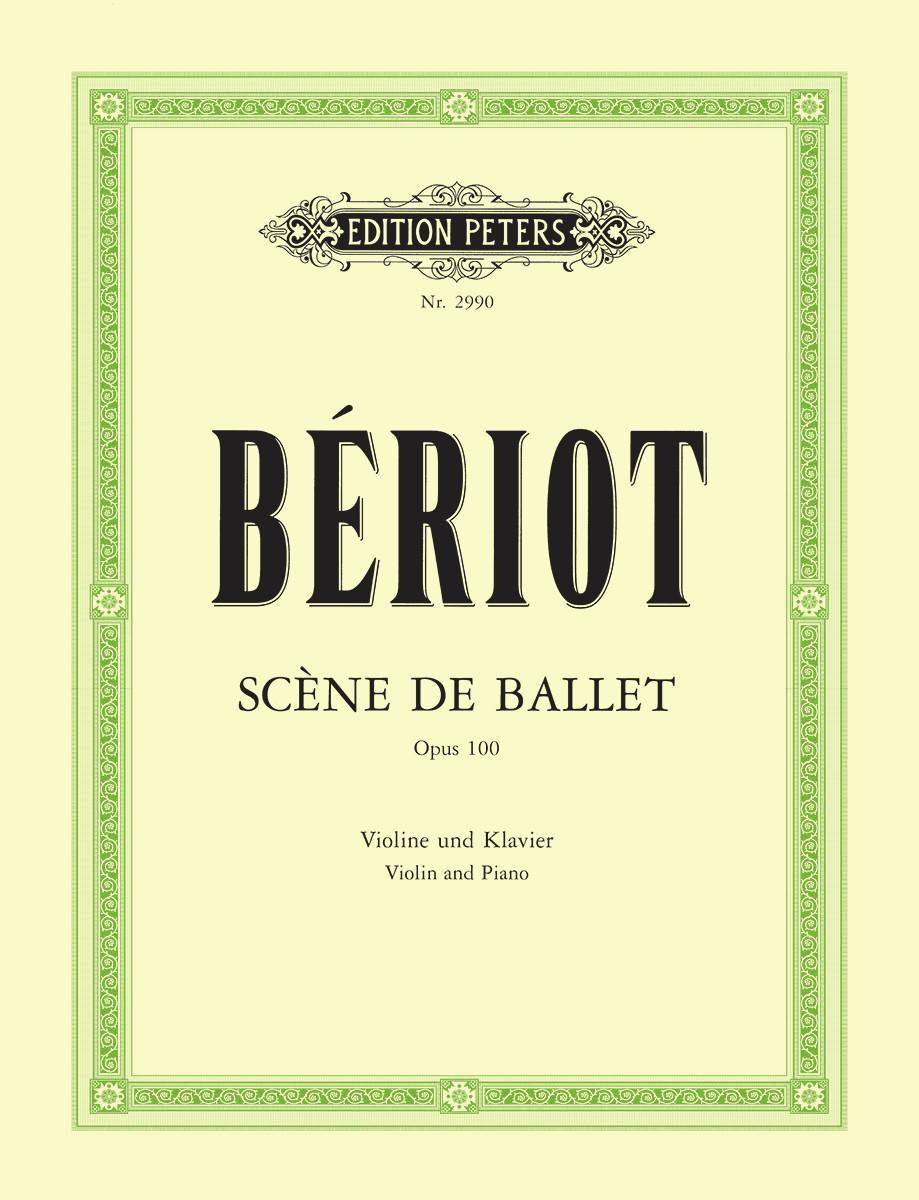 Vorderes Coverbild Scene de Ballet Op.100