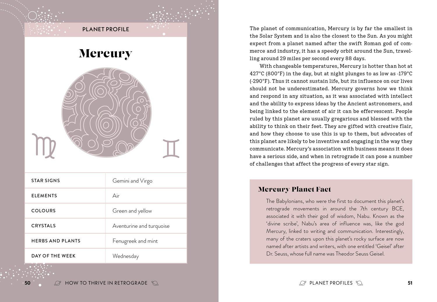 Beispielinhalt (Bild) How to Thrive in Retrograde