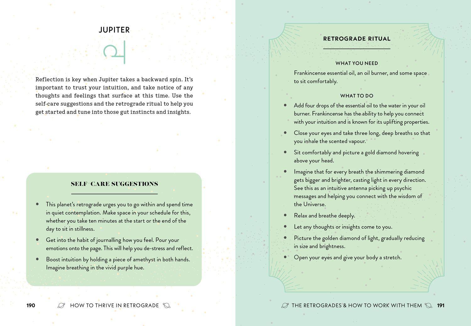 Beispielinhalt (Bild) How to Thrive in Retrograde