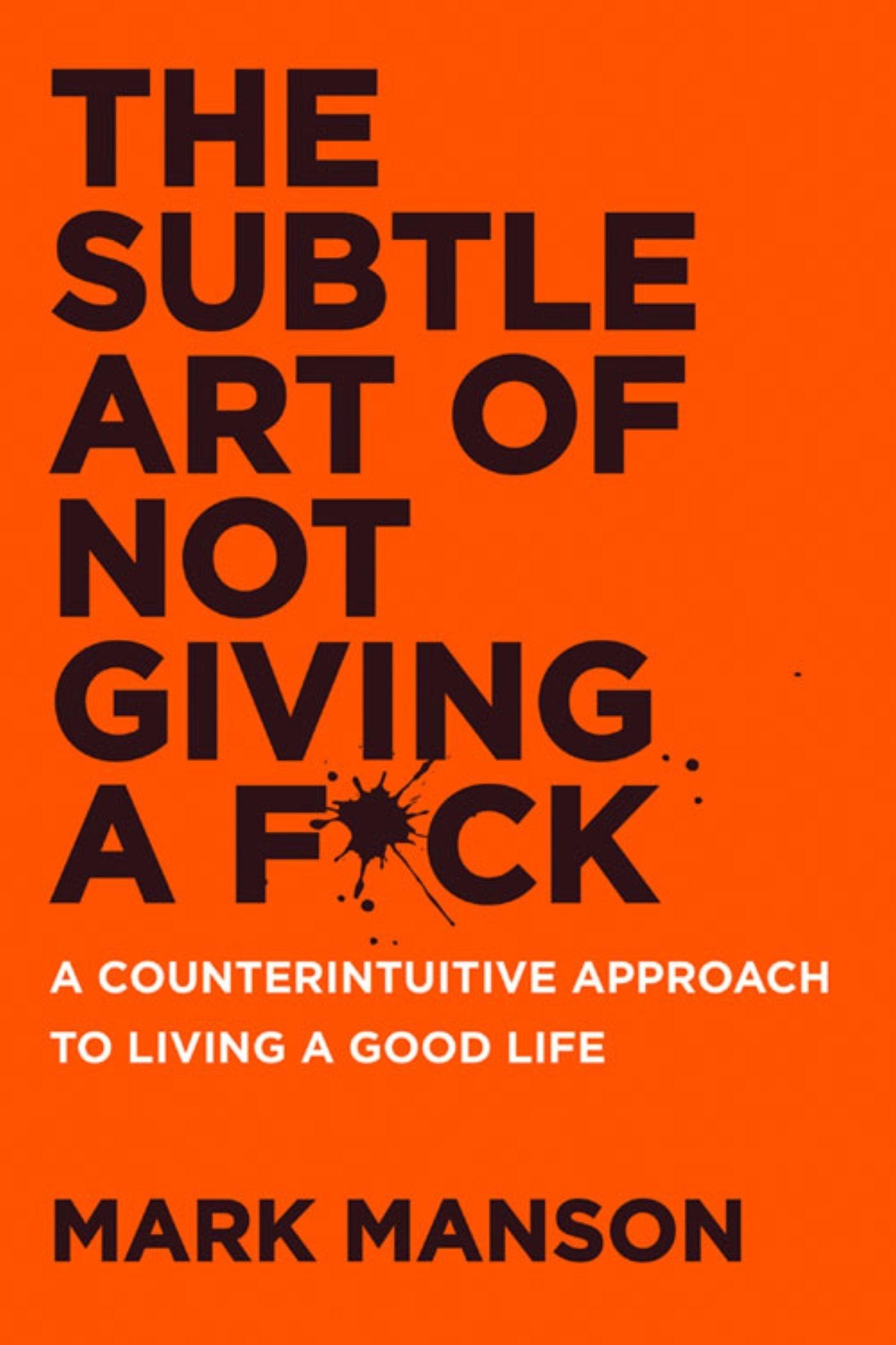 Vorderes Coverbild The Subtle Art of Not Giving a F*ck UK