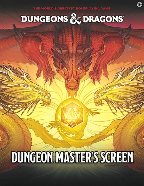 Vorderes Coverbild D&d Dungeon Masters Screen 2024