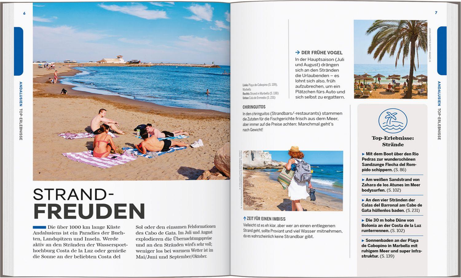 Beispielinhalt (Bild) LONELY PLANET Reiseführer Entdecke Andalusien