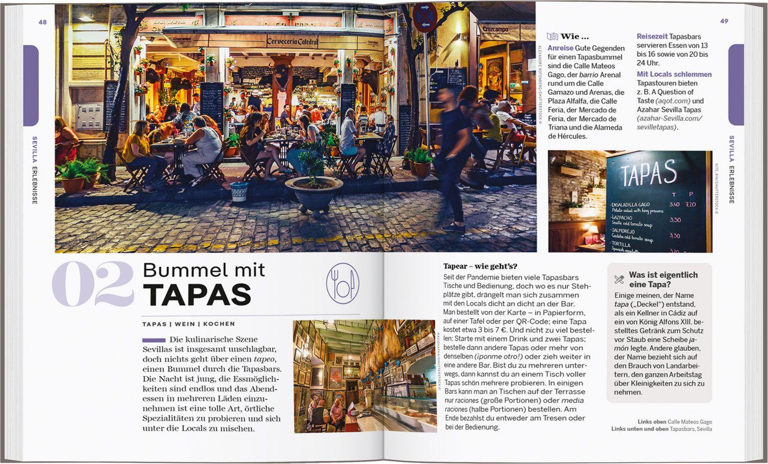 Beispielinhalt (Bild) LONELY PLANET Reiseführer Entdecke Andalusien