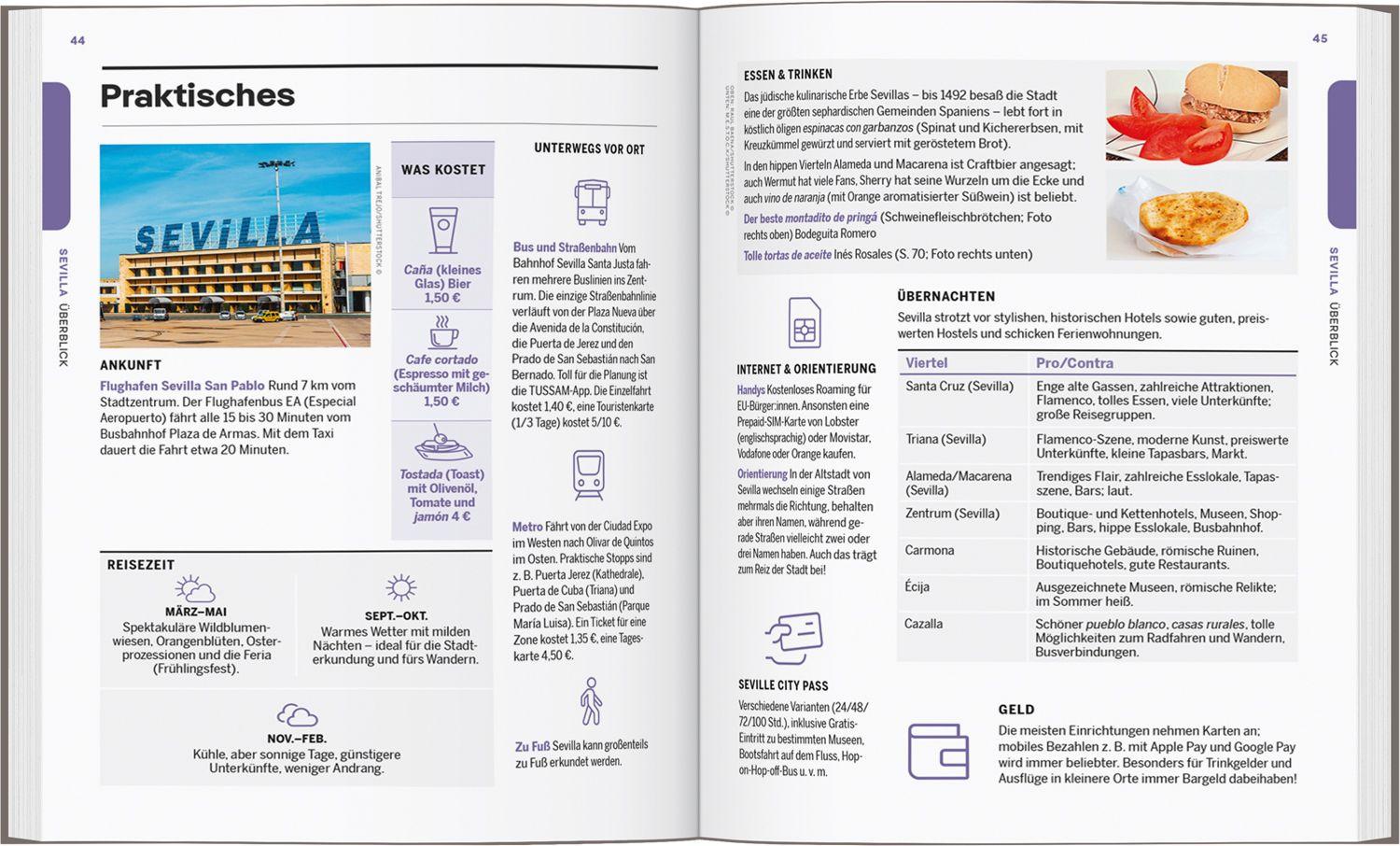 Beispielinhalt (Bild) LONELY PLANET Reiseführer Entdecke Andalusien
