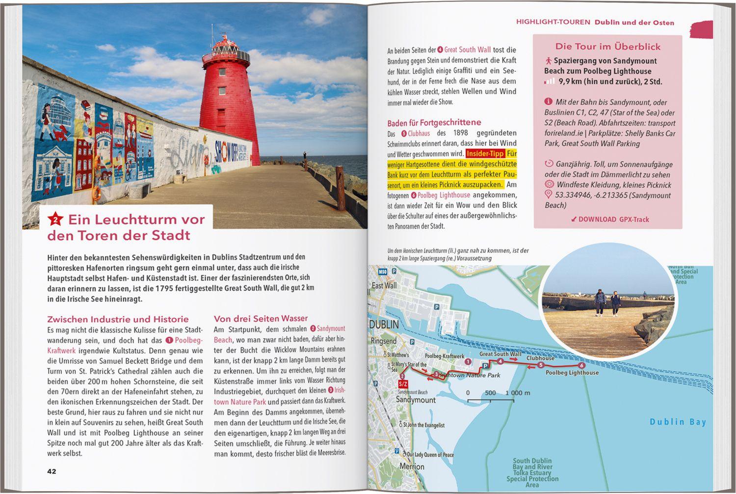 Beispielinhalt (Bild) MARCO POLO OUTDOOR GUIDE Reiseführer Irland & Nordirland