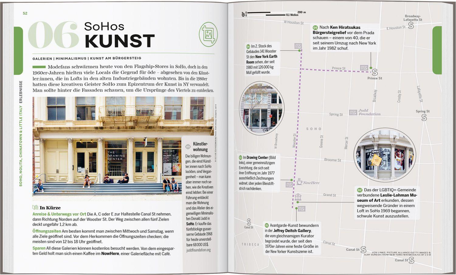 Beispielinhalt (Bild) LONELY PLANET Reiseführer Entdecke New York