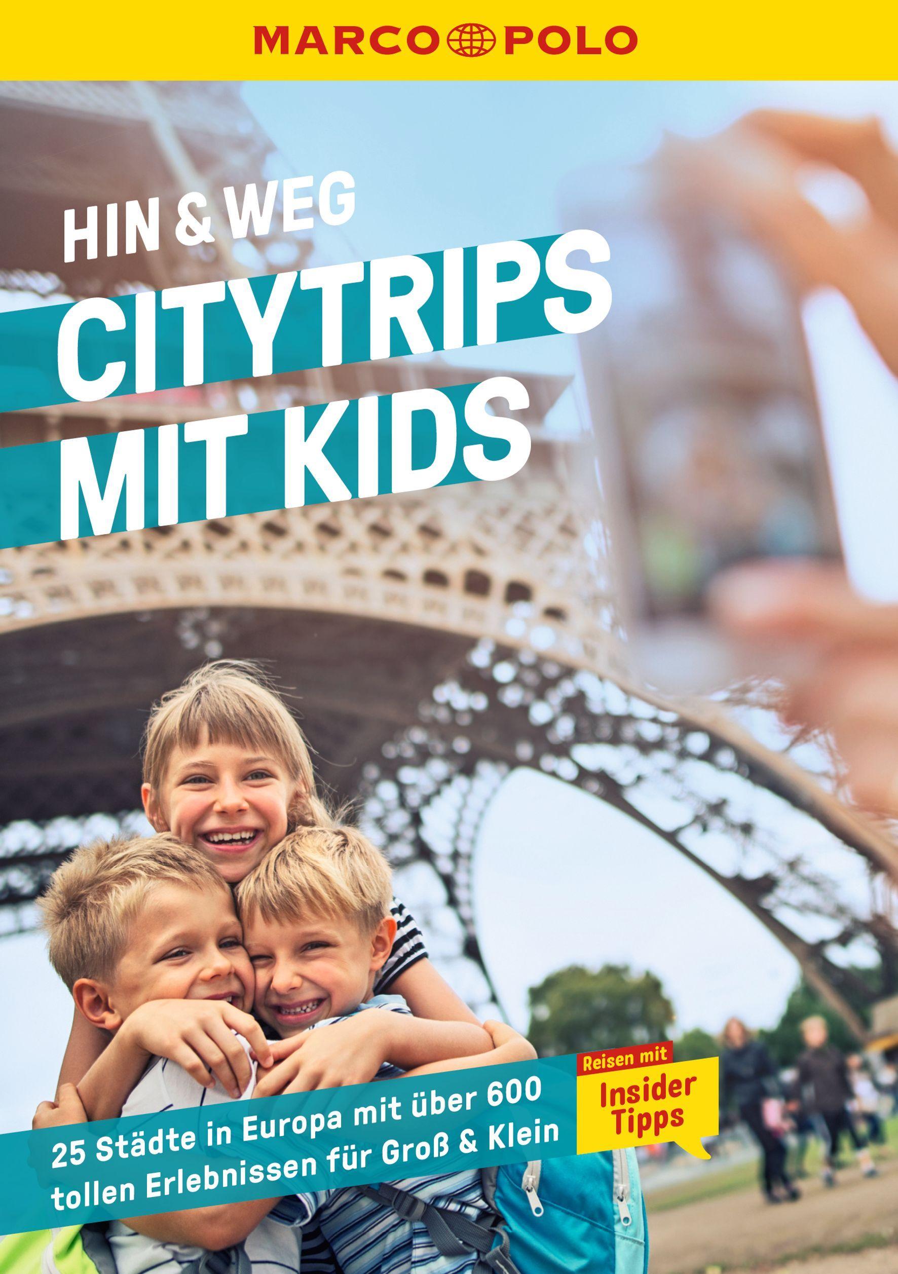 Vorderes Coverbild MARCO POLO MARCO POLO Hin & Weg Citytrips mit Kids