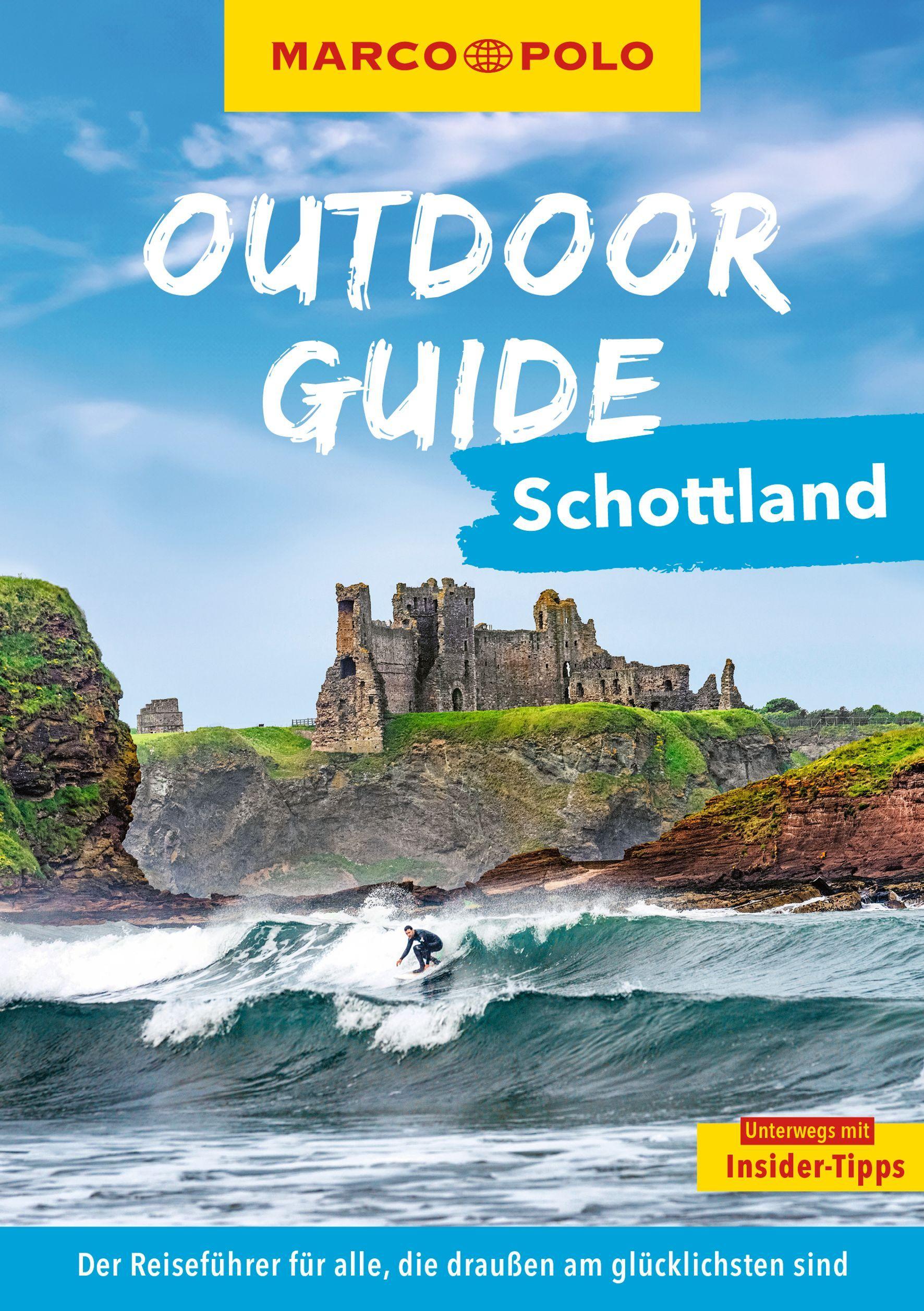 Vorderes Coverbild MARCO POLO OUTDOOR GUIDE Reiseführer Schottland
