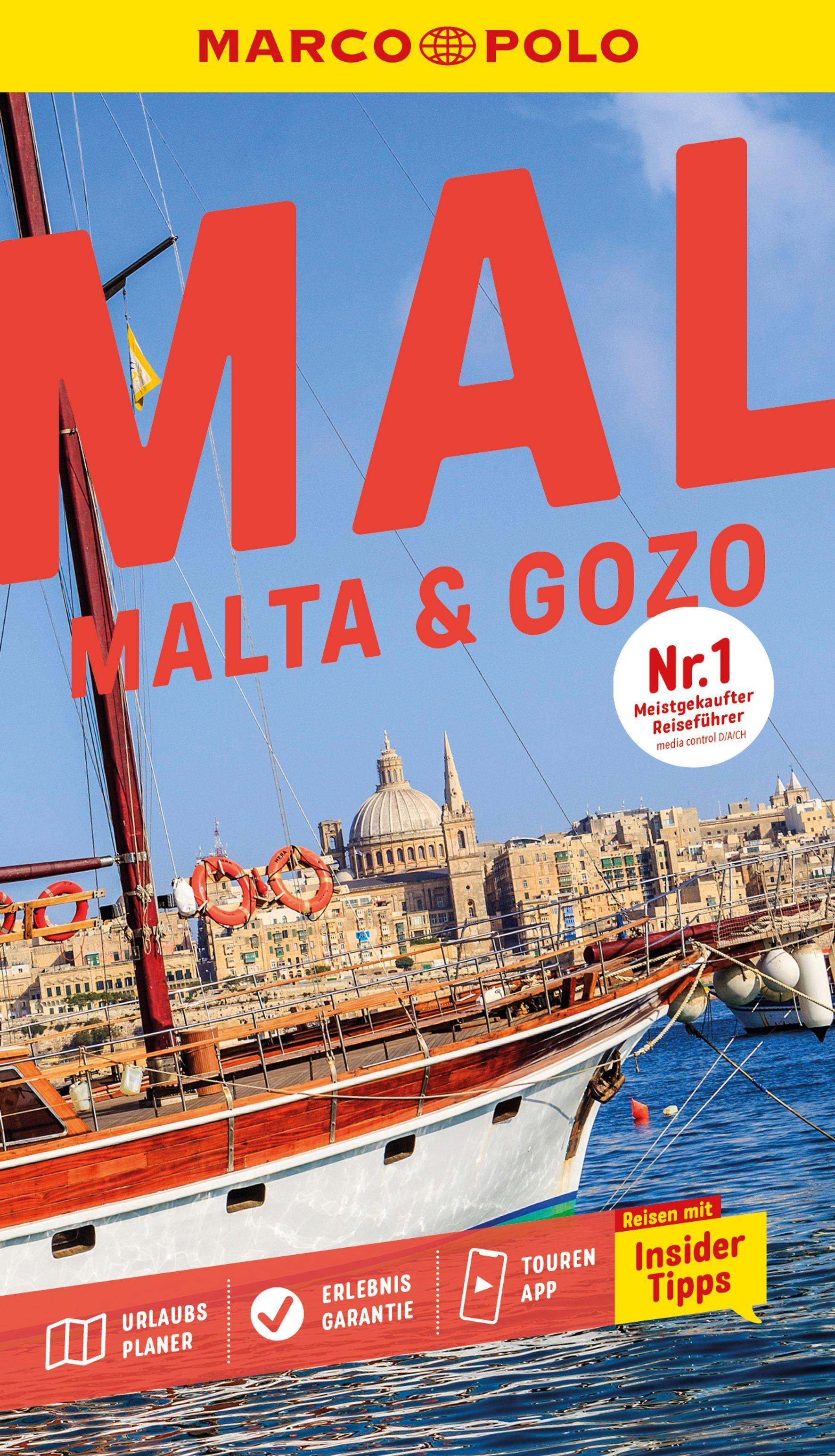Vorderes Coverbild MARCO POLO Reiseführer Malta & Gozo