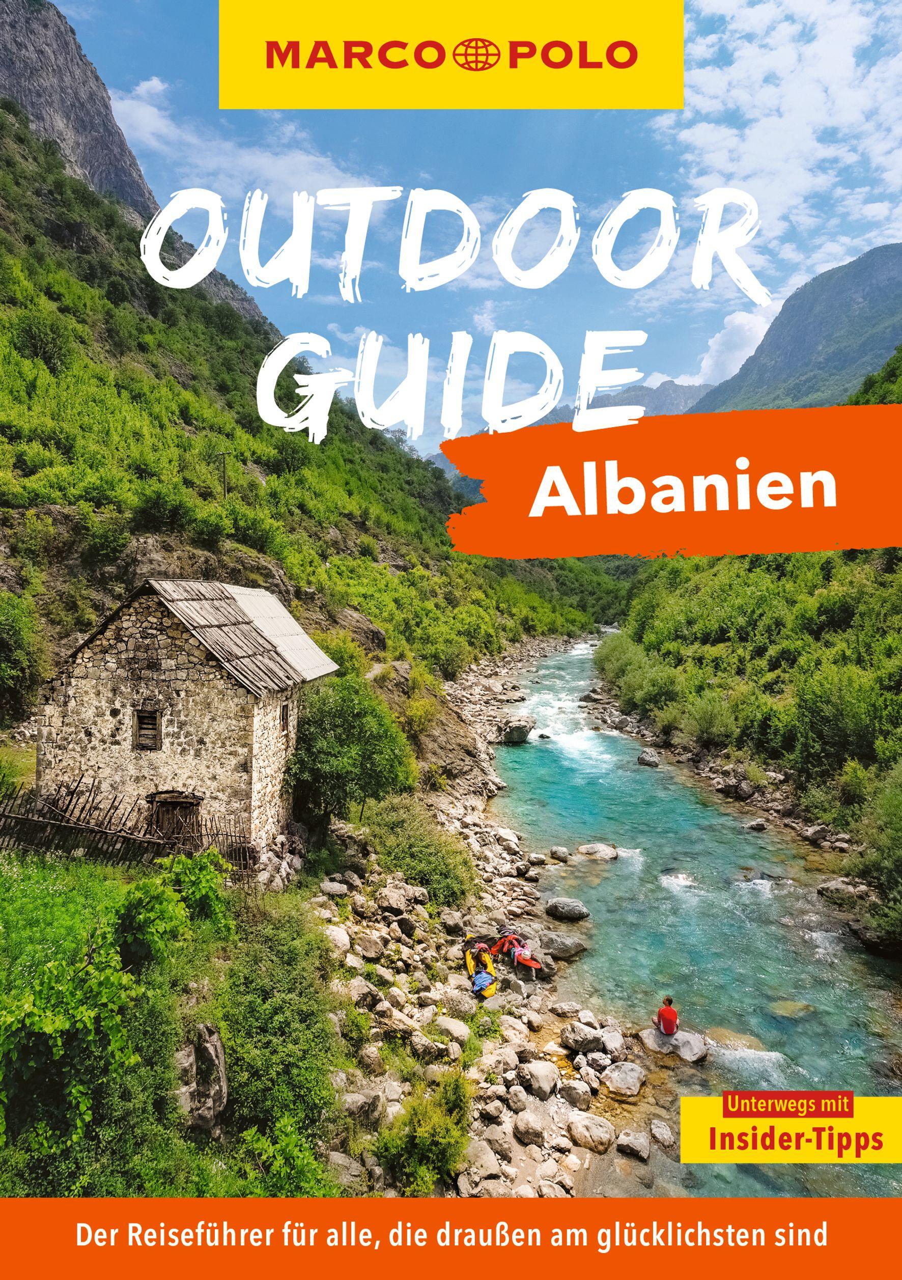 Vorderes Coverbild MARCO POLO OUTDOOR GUIDE Reiseführer Albanien