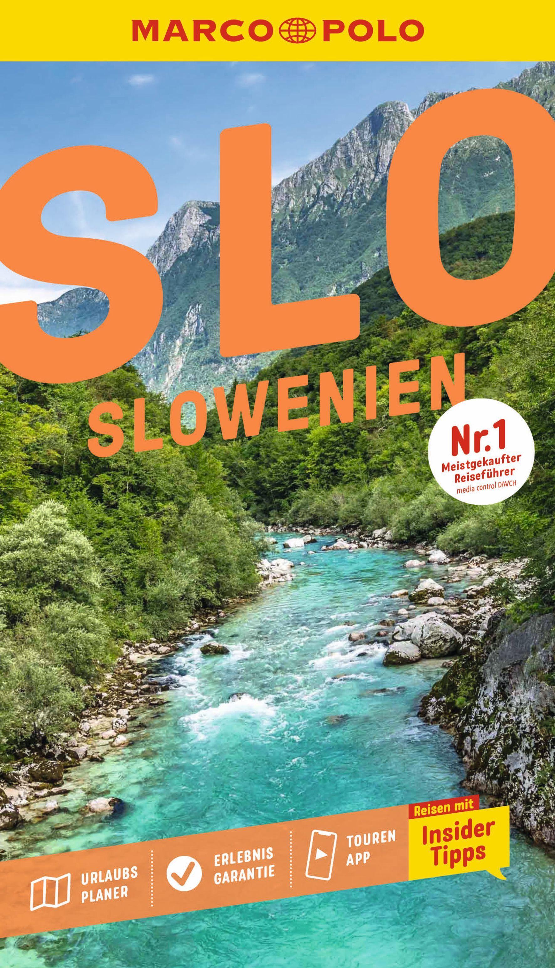 Vorderes Coverbild MARCO POLO Reiseführer Slowenien