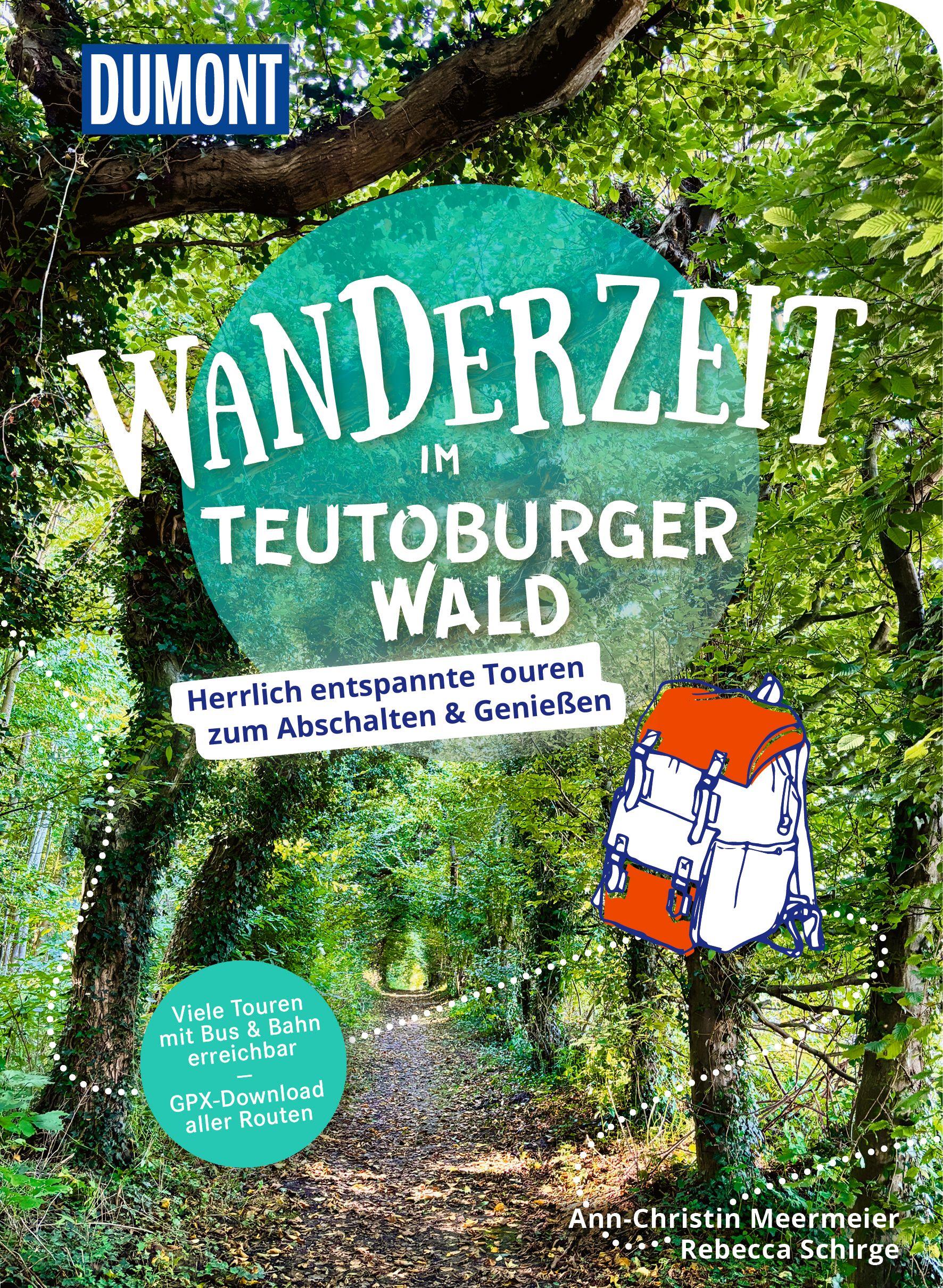 Vorderes Coverbild DUMONT Wanderzeit im Teutoburger Wald