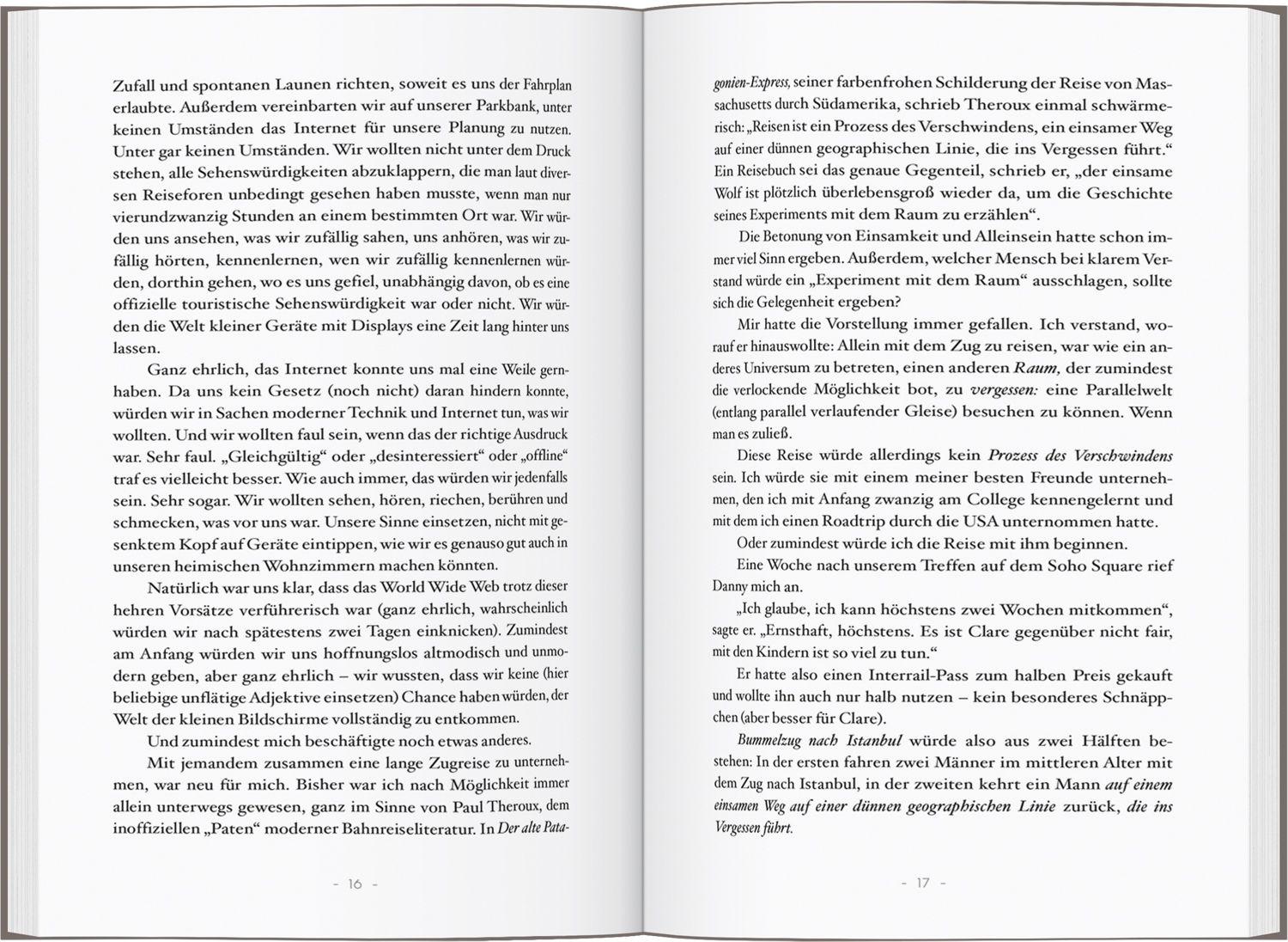 Beispielinhalt (Bild) Bummelzug nach Istanbul