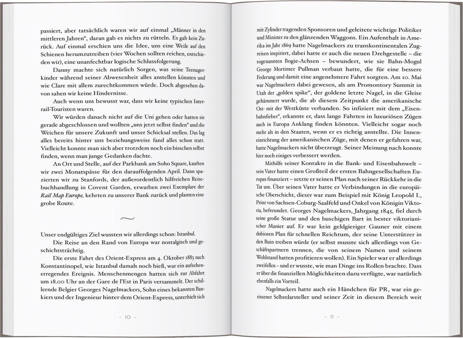 Beispielinhalt (Bild) Bummelzug nach Istanbul