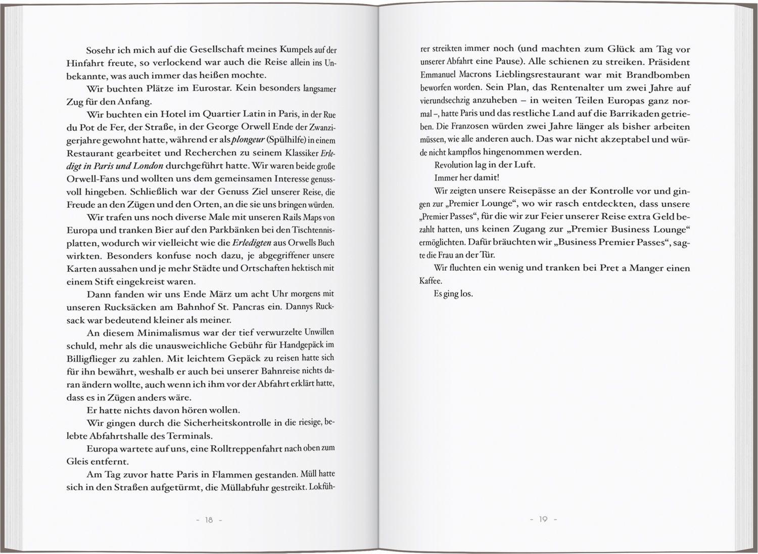 Beispielinhalt (Bild) Bummelzug nach Istanbul