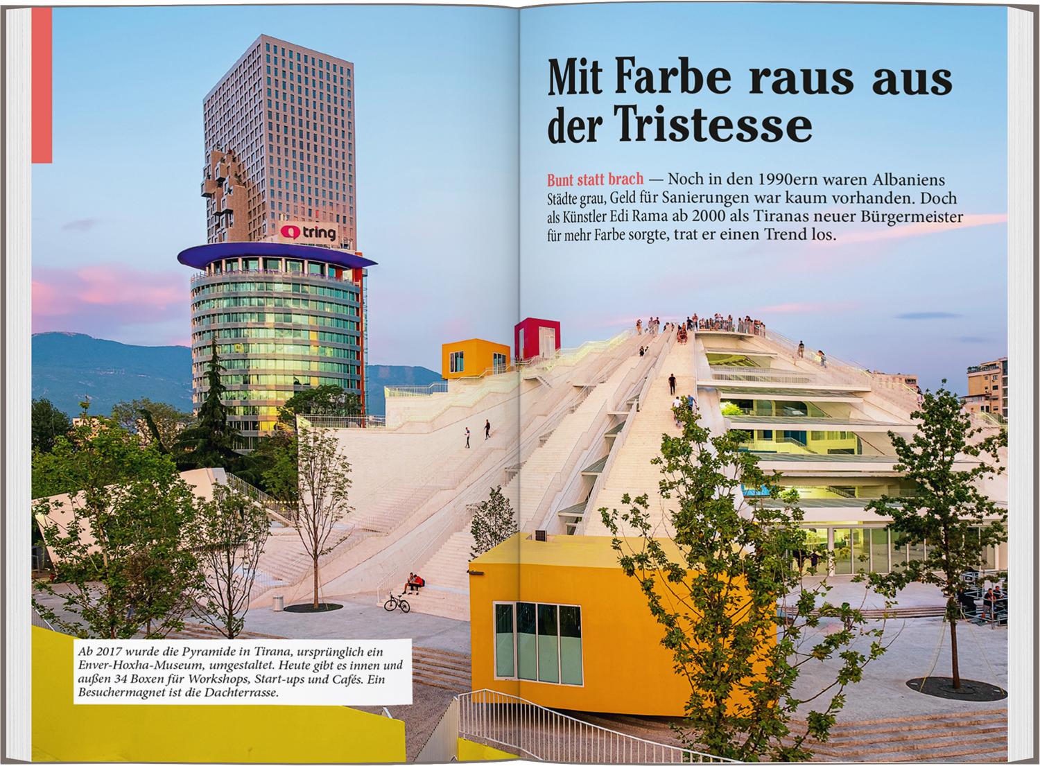 Beispielinhalt (Bild) DUMONT Reise-Taschenbuch Reiseführer Albanien