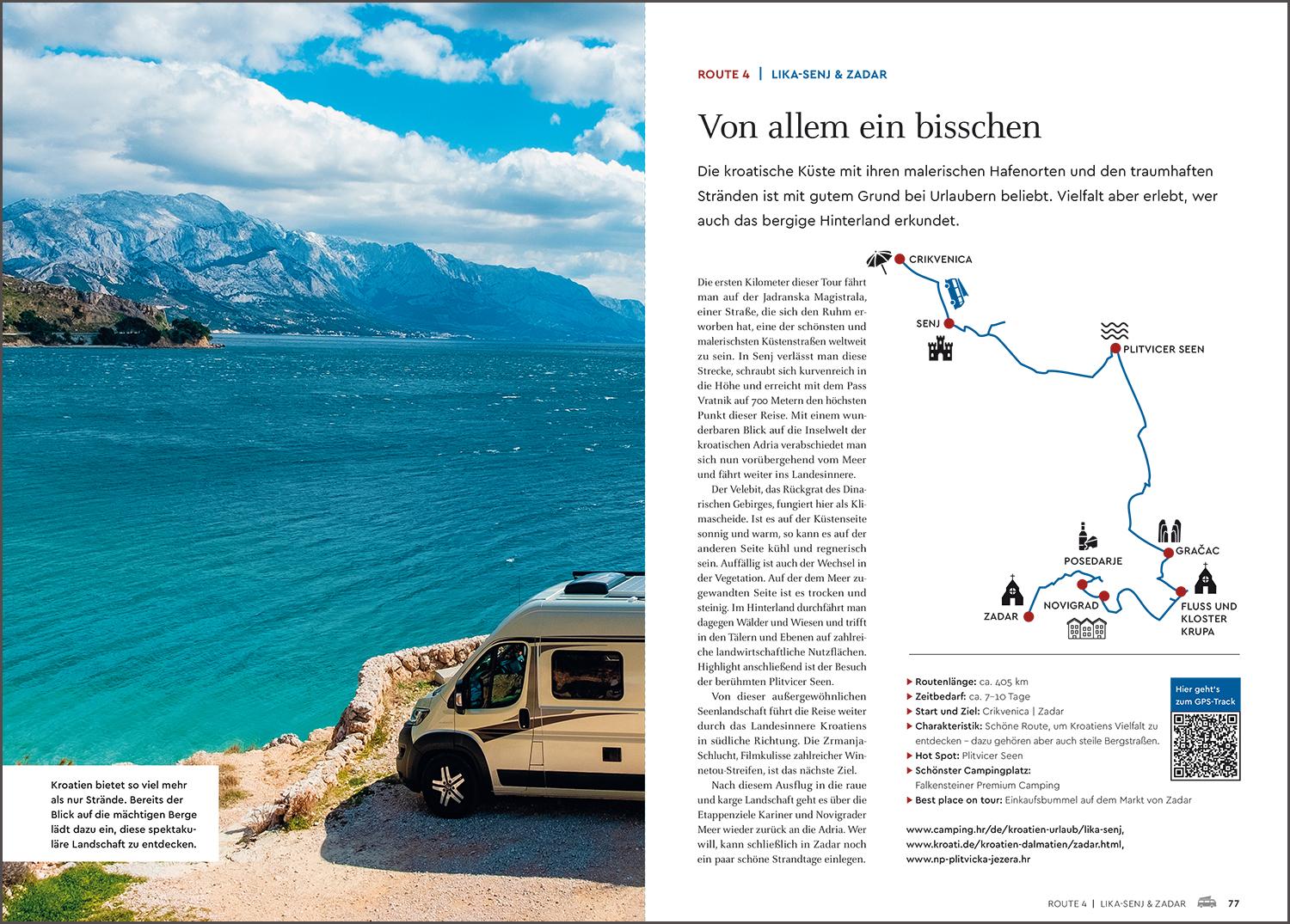 Beispielinhalt (Bild) KUNTH Mit dem Wohnmobil von Slowenien bis Albanien