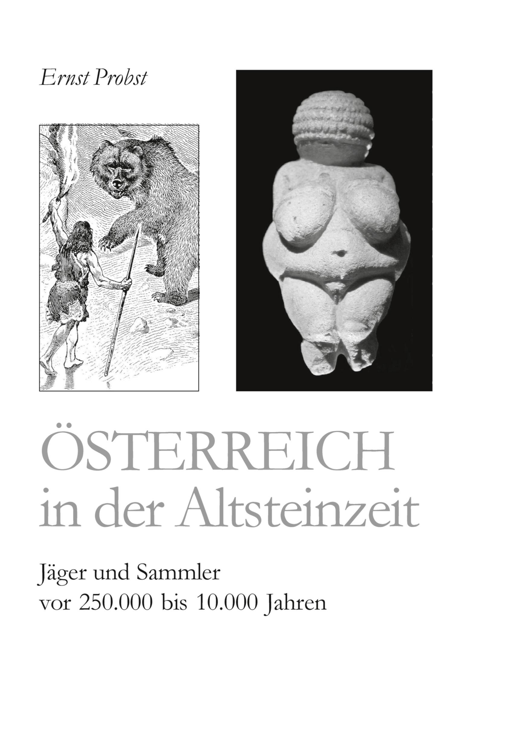 Vorderes Coverbild Österreich in der Altsteinzeit