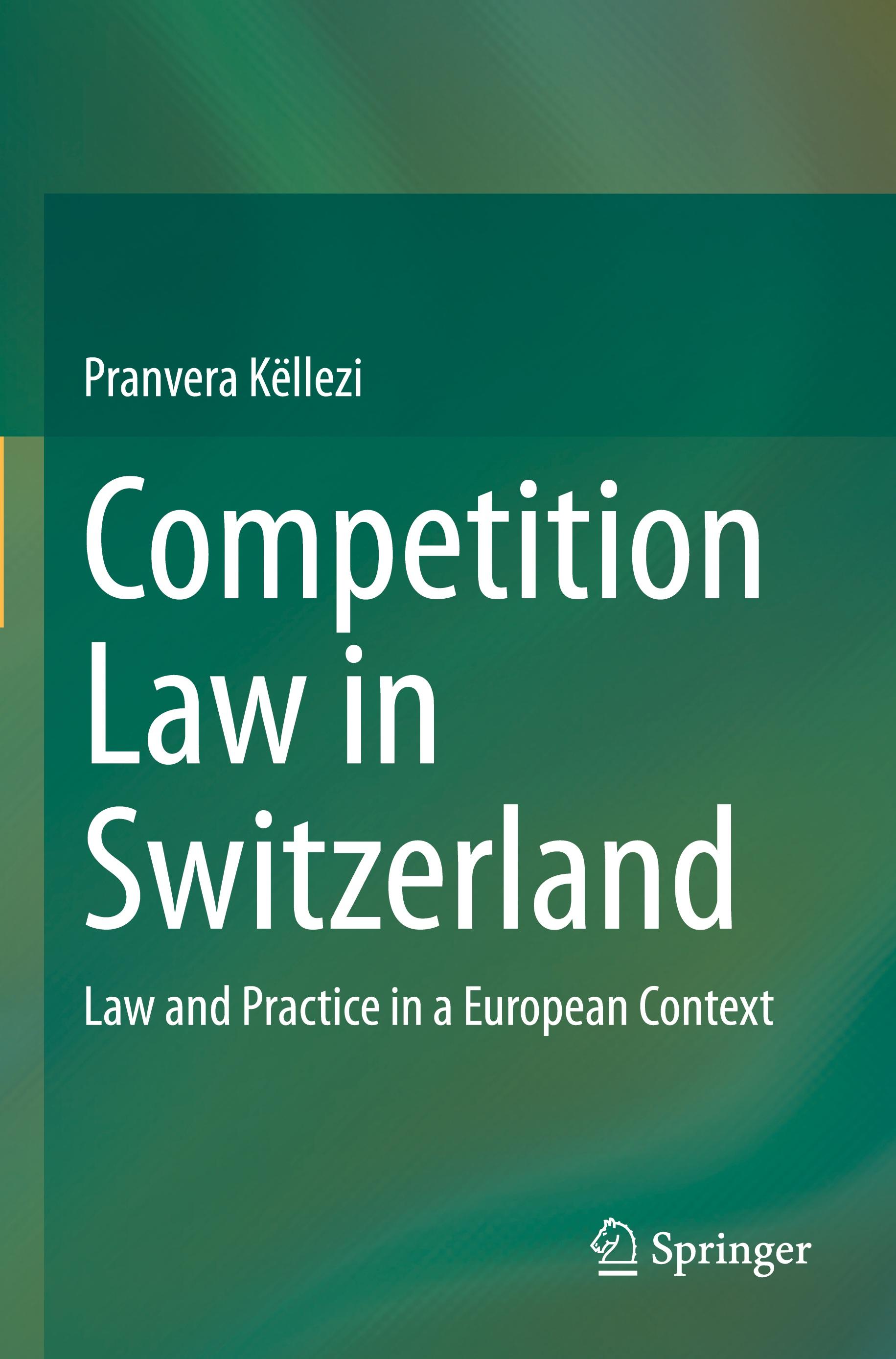 Vorderes Coverbild Competition Law in Switzerland