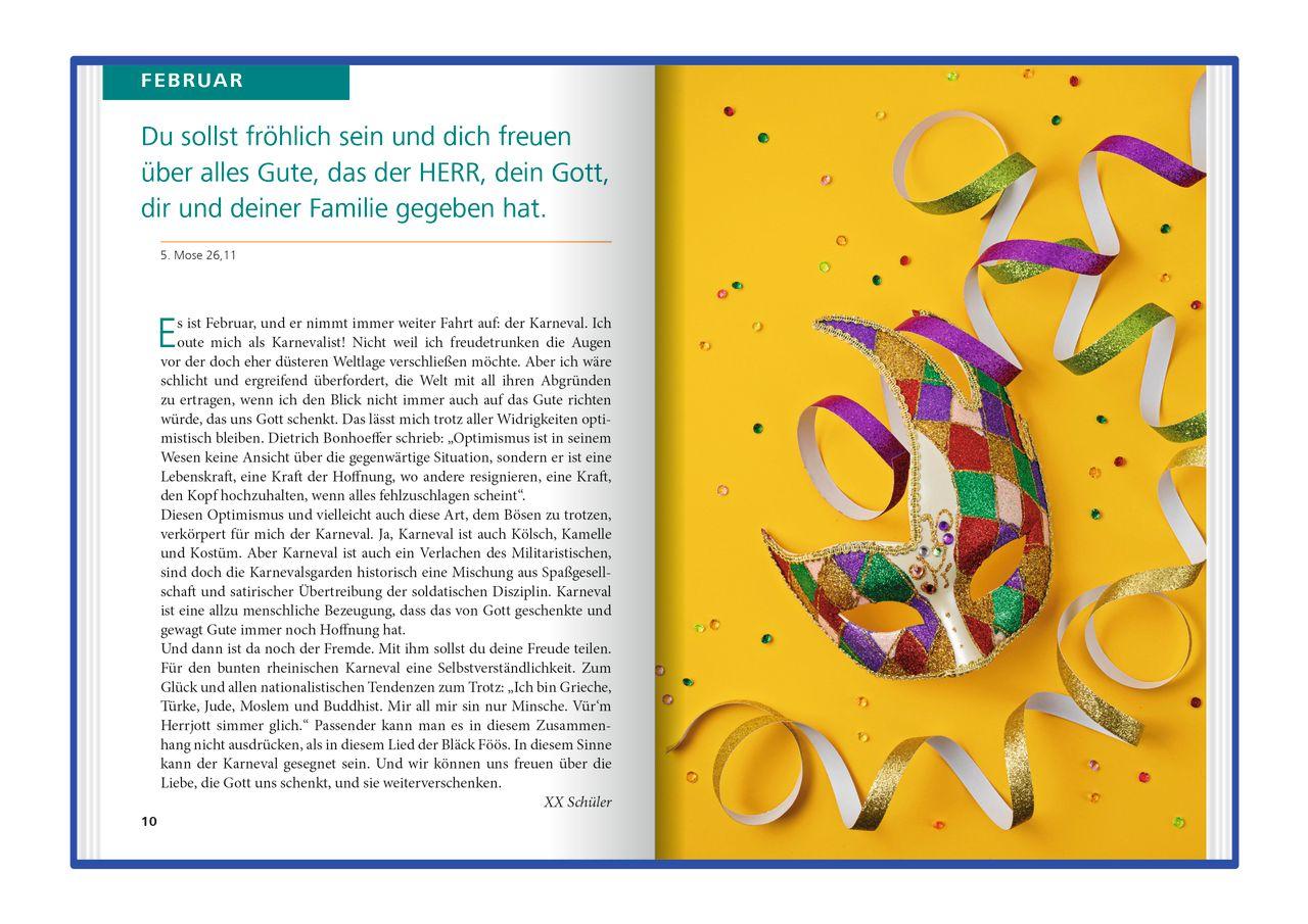 Beispielinhalt (Bild) Gottes Wort für jeden Tag 2026