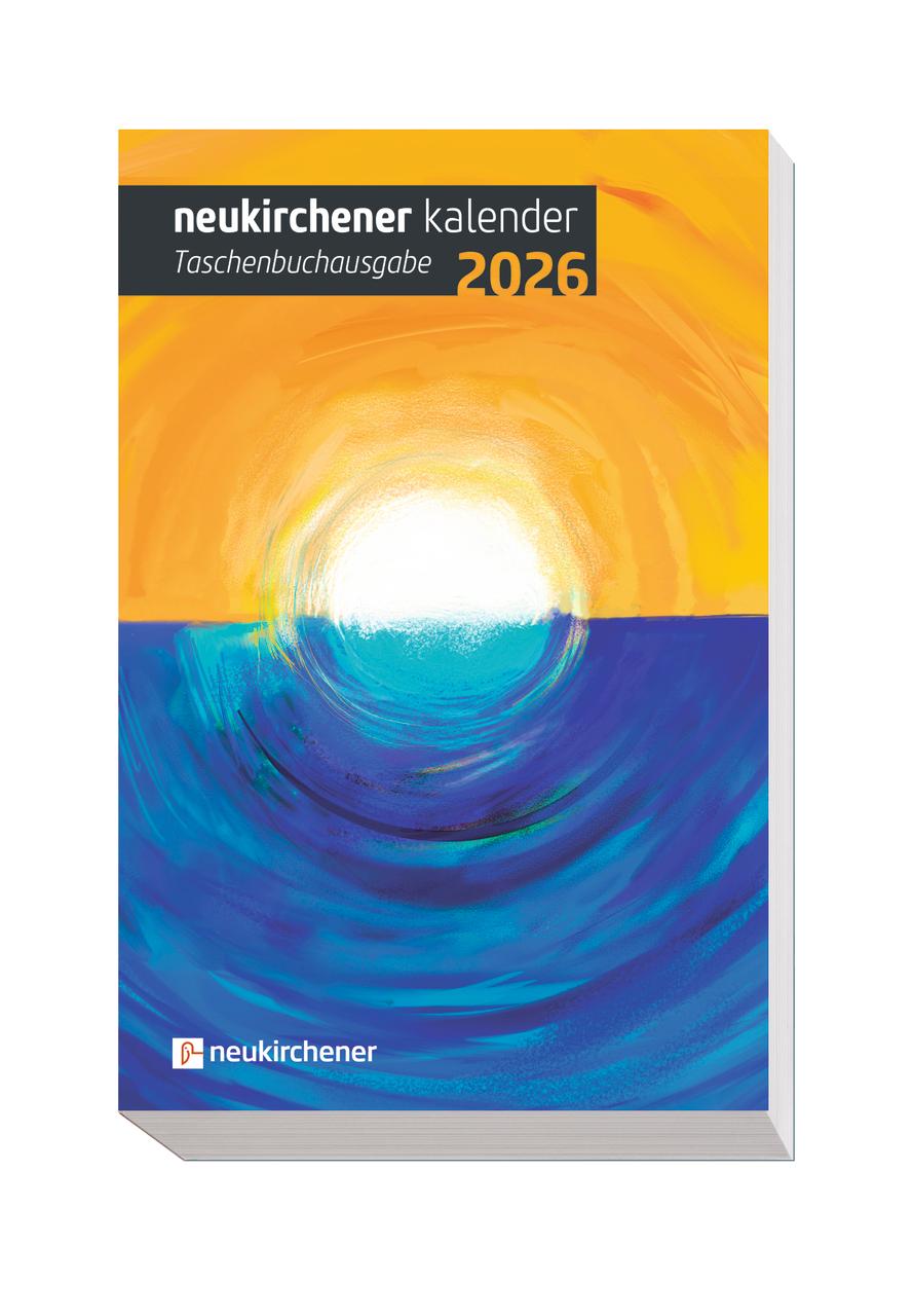 Vorderes Coverbild Neukirchener Kalender 2026 - Taschenbuchausgabe
