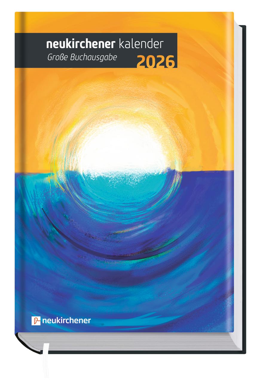 Vorderes Coverbild Neukirchener Kalender 2026 - Große Buchausgabe