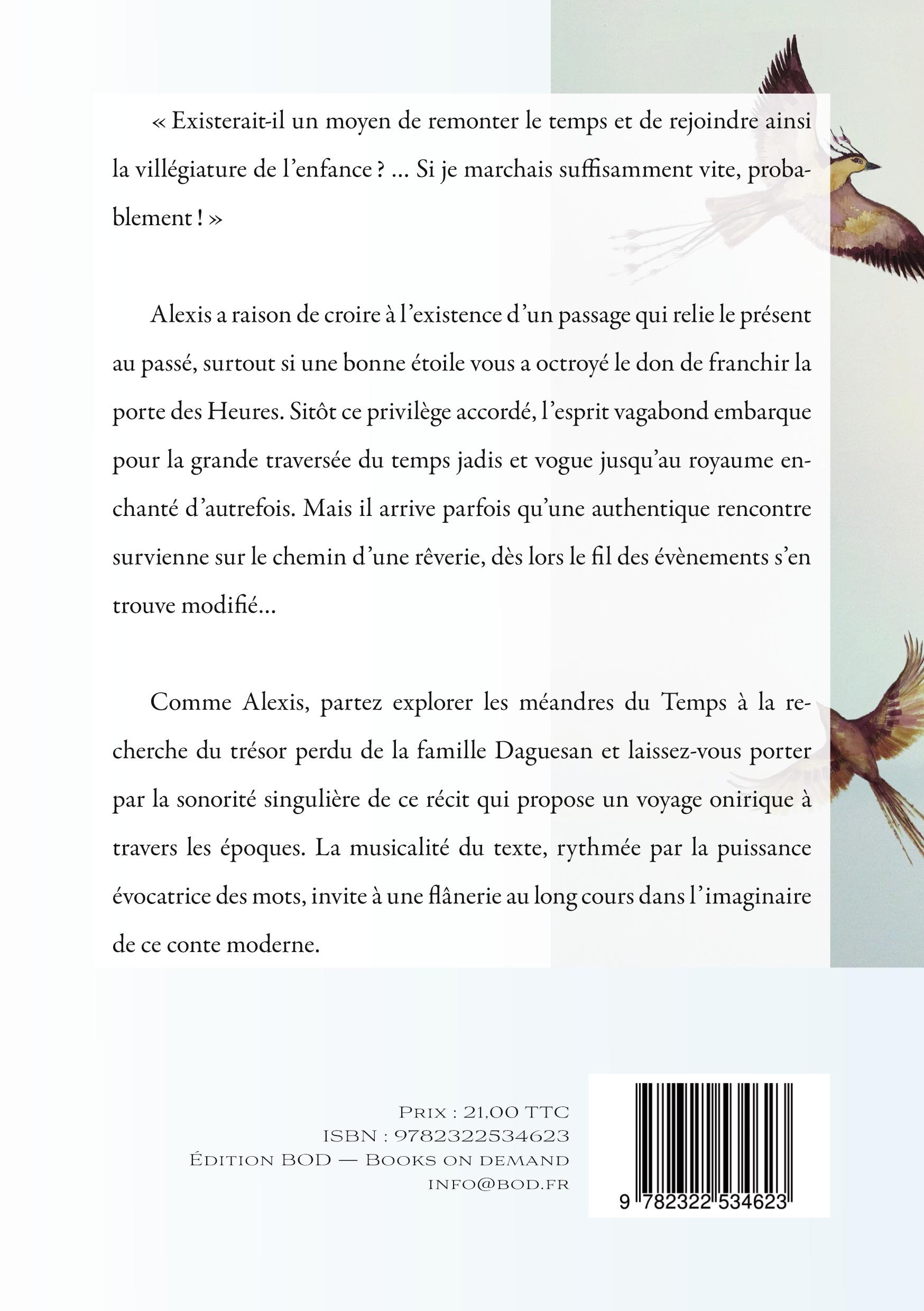 Rückseitencover Le passant des Heures