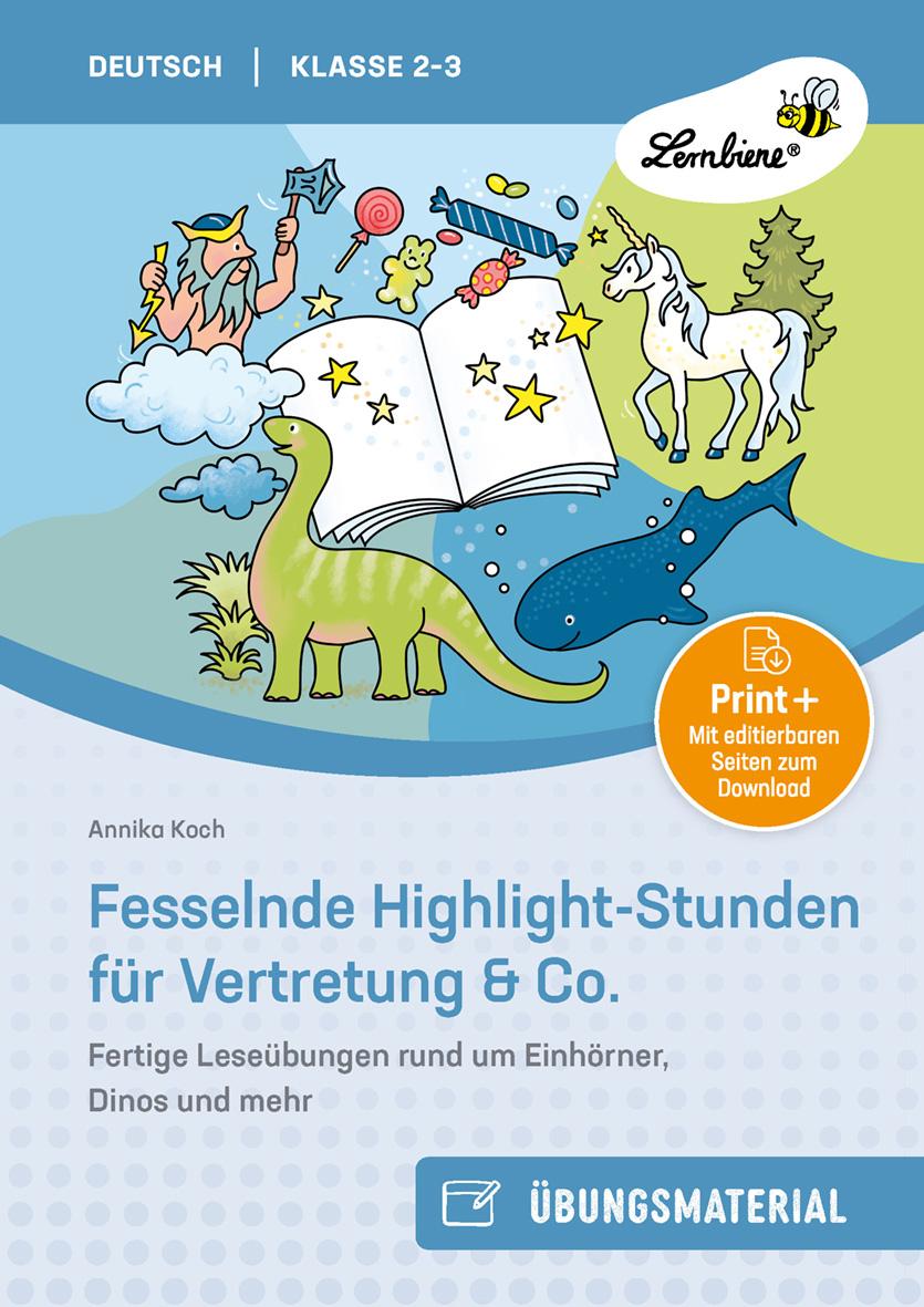 Vorderes Coverbild Fesselnde Highlight-Stunden für Vertretung & Co.