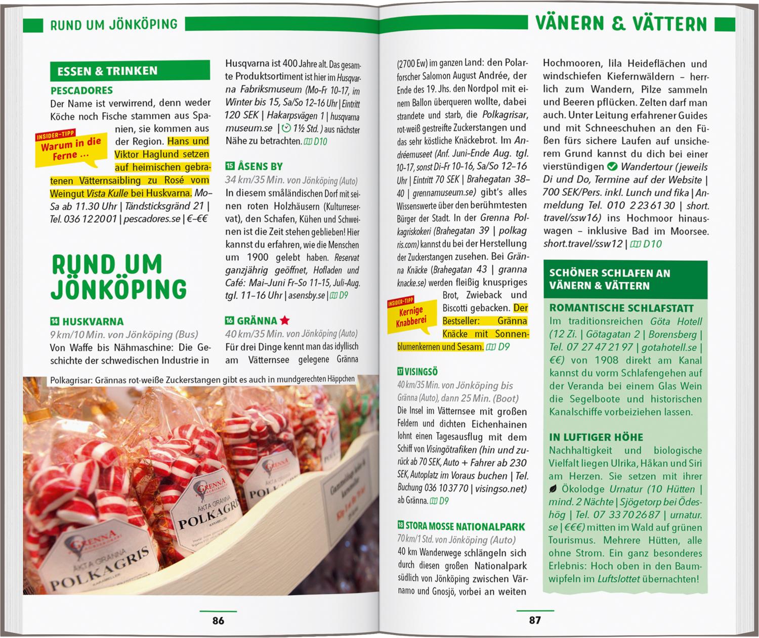 Beispielinhalt (Bild) MARCO POLO Reiseführer Südschweden, Stockholm