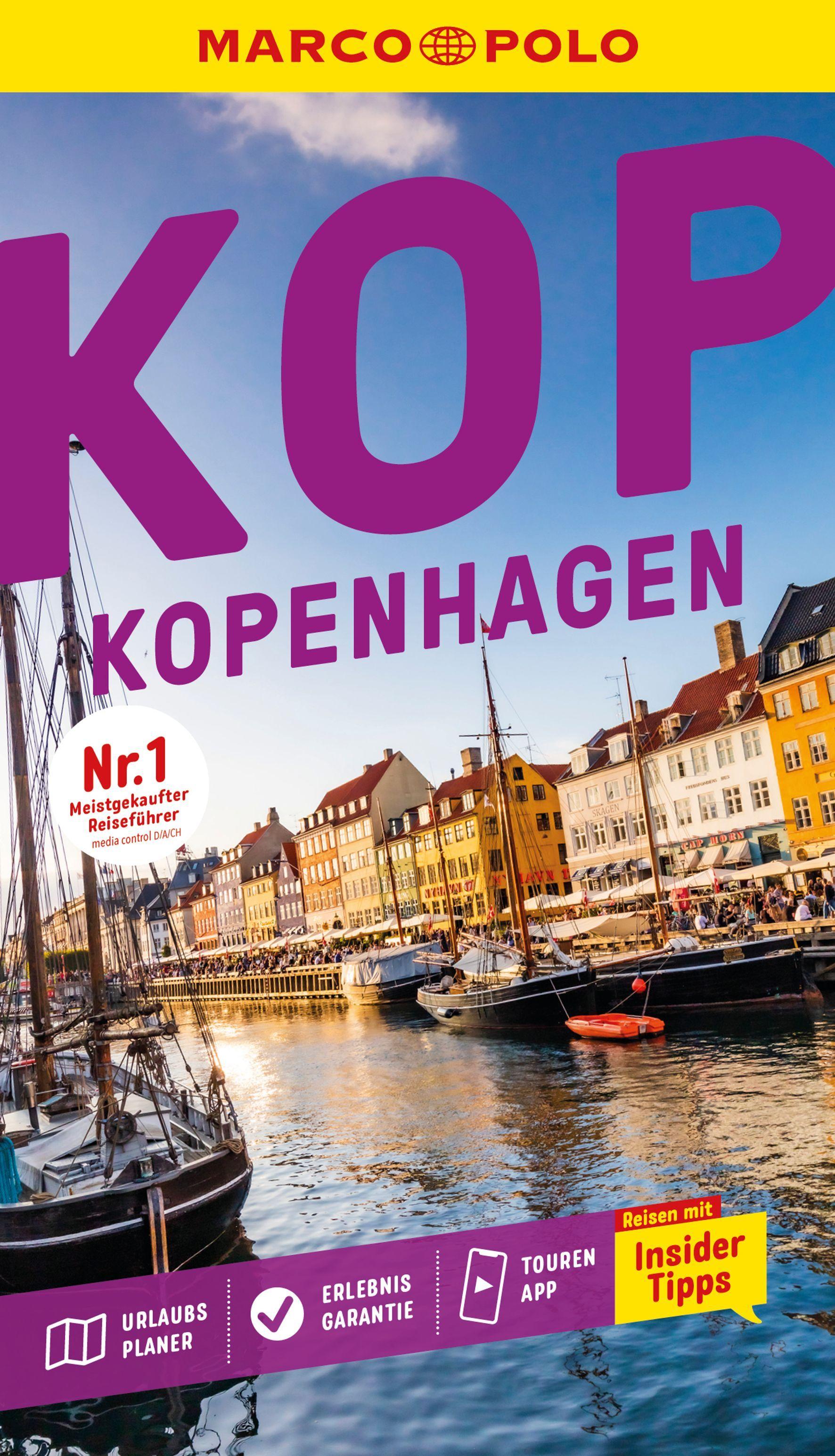 Vorderes Coverbild MARCO POLO Reiseführer Kopenhagen