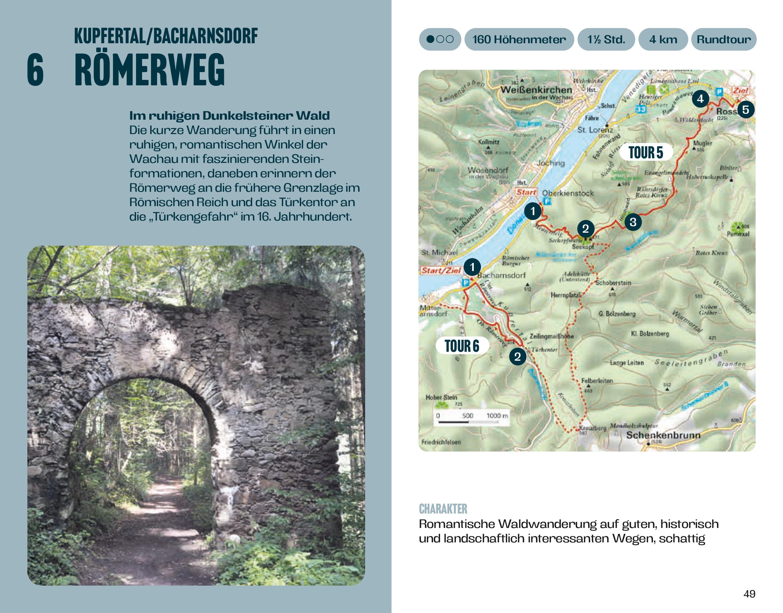 Beispielinhalt (Bild) Wandern im Mostviertel: Vom Donaustrand zum Ötscherland