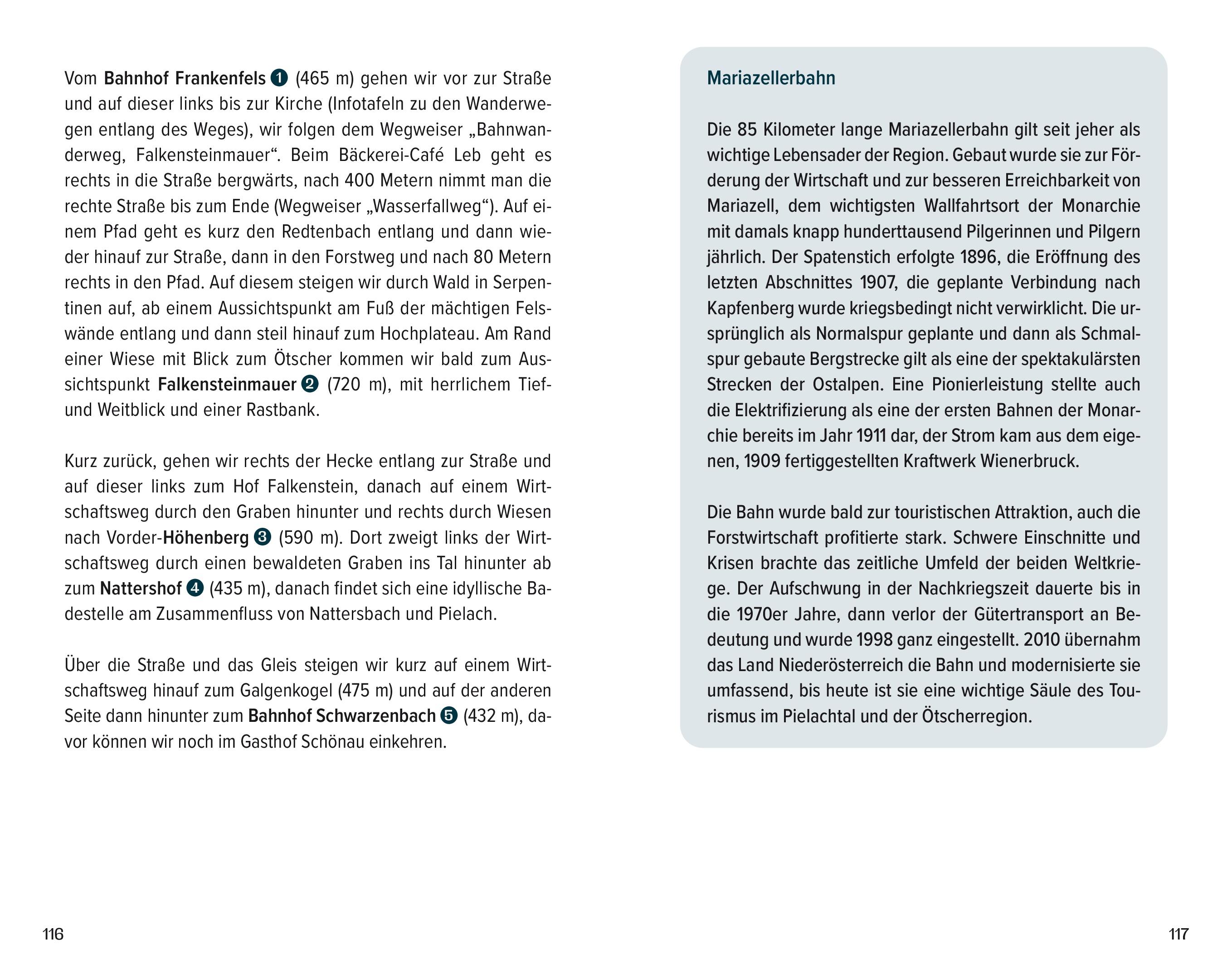 Beispielinhalt (Bild) Wandern im Mostviertel: Vom Donaustrand zum Ötscherland