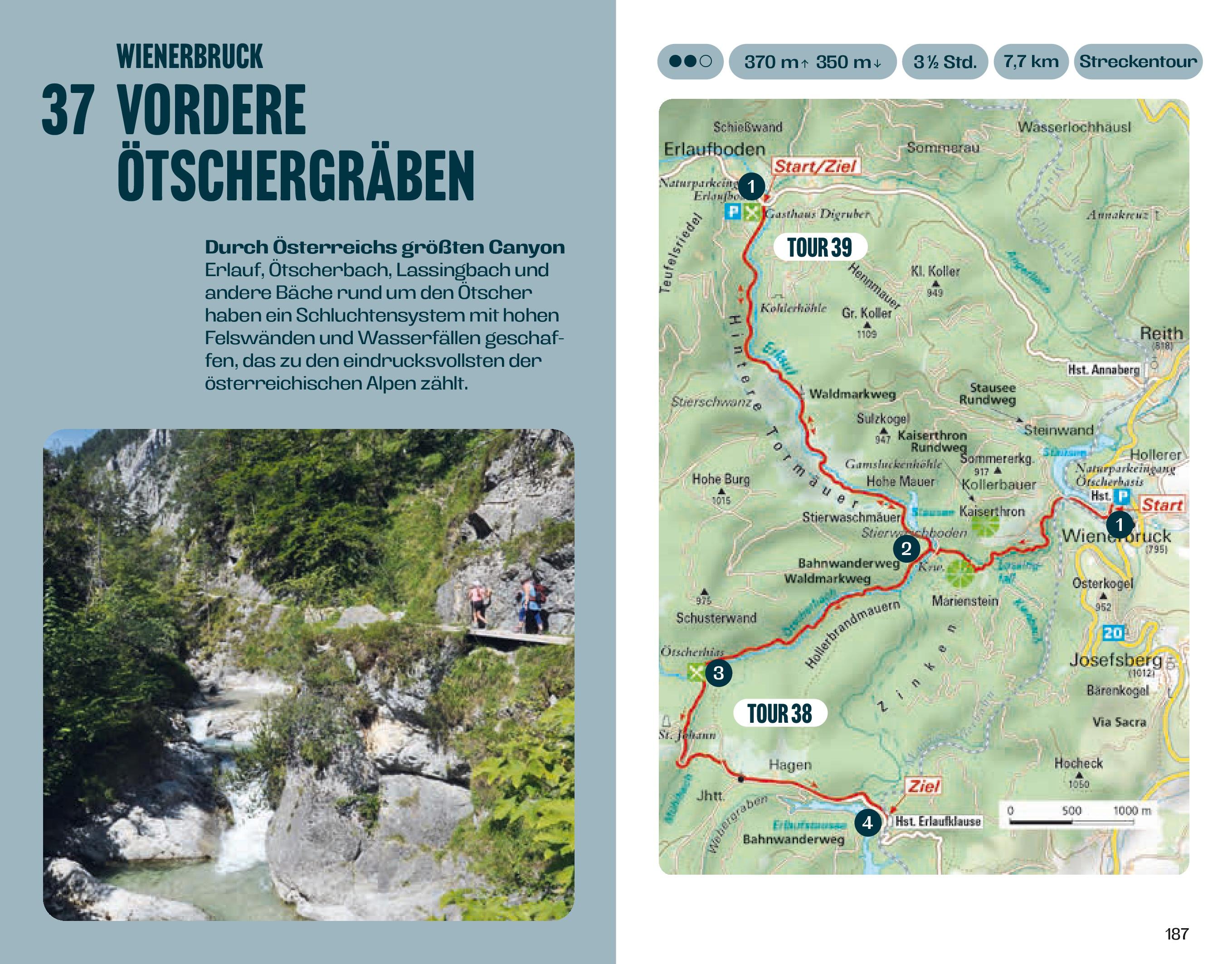 Beispielinhalt (Bild) Wandern im Mostviertel: Vom Donaustrand zum Ötscherland