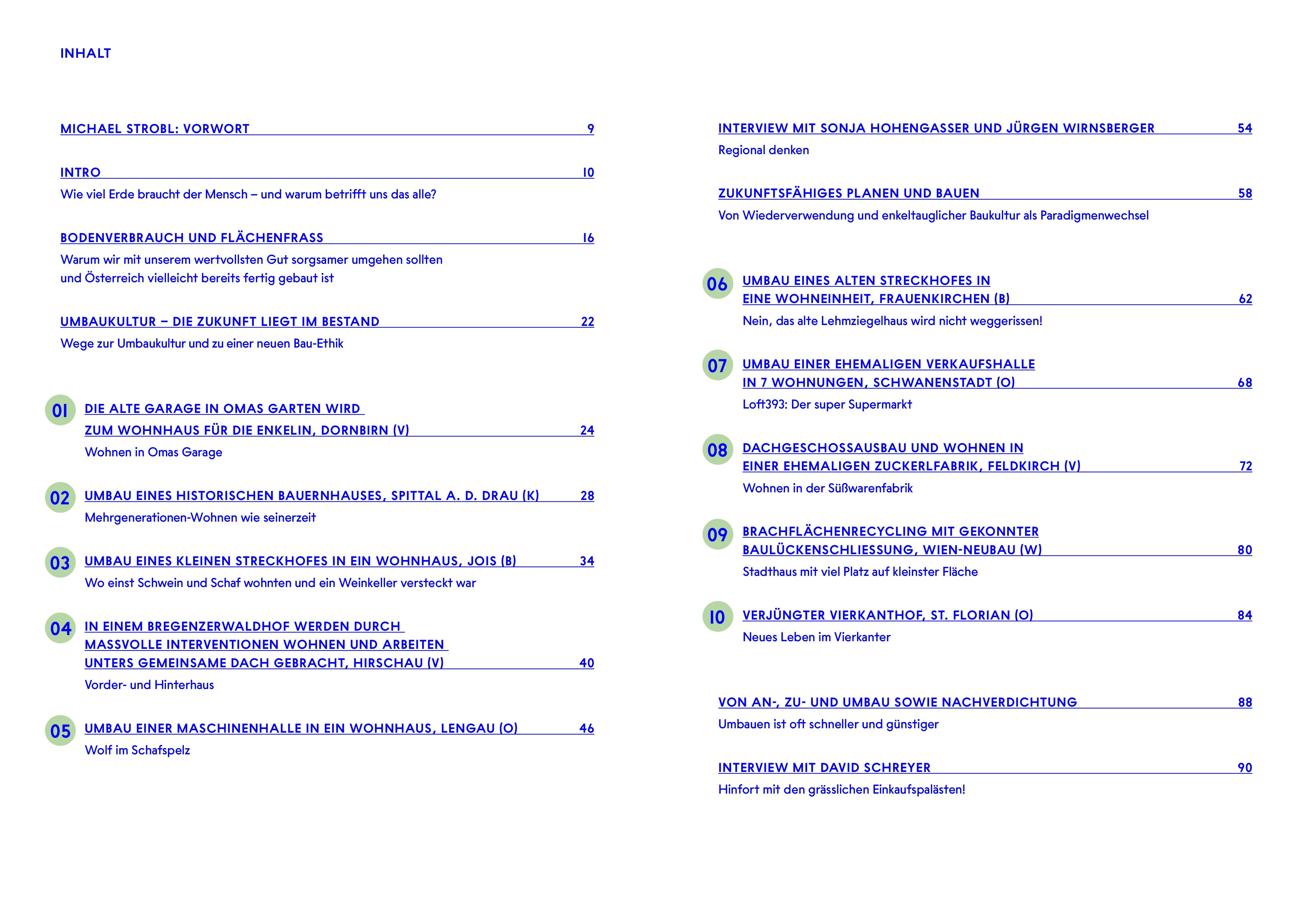 Beispielinhalt (Bild) Umbauen statt neu bauen