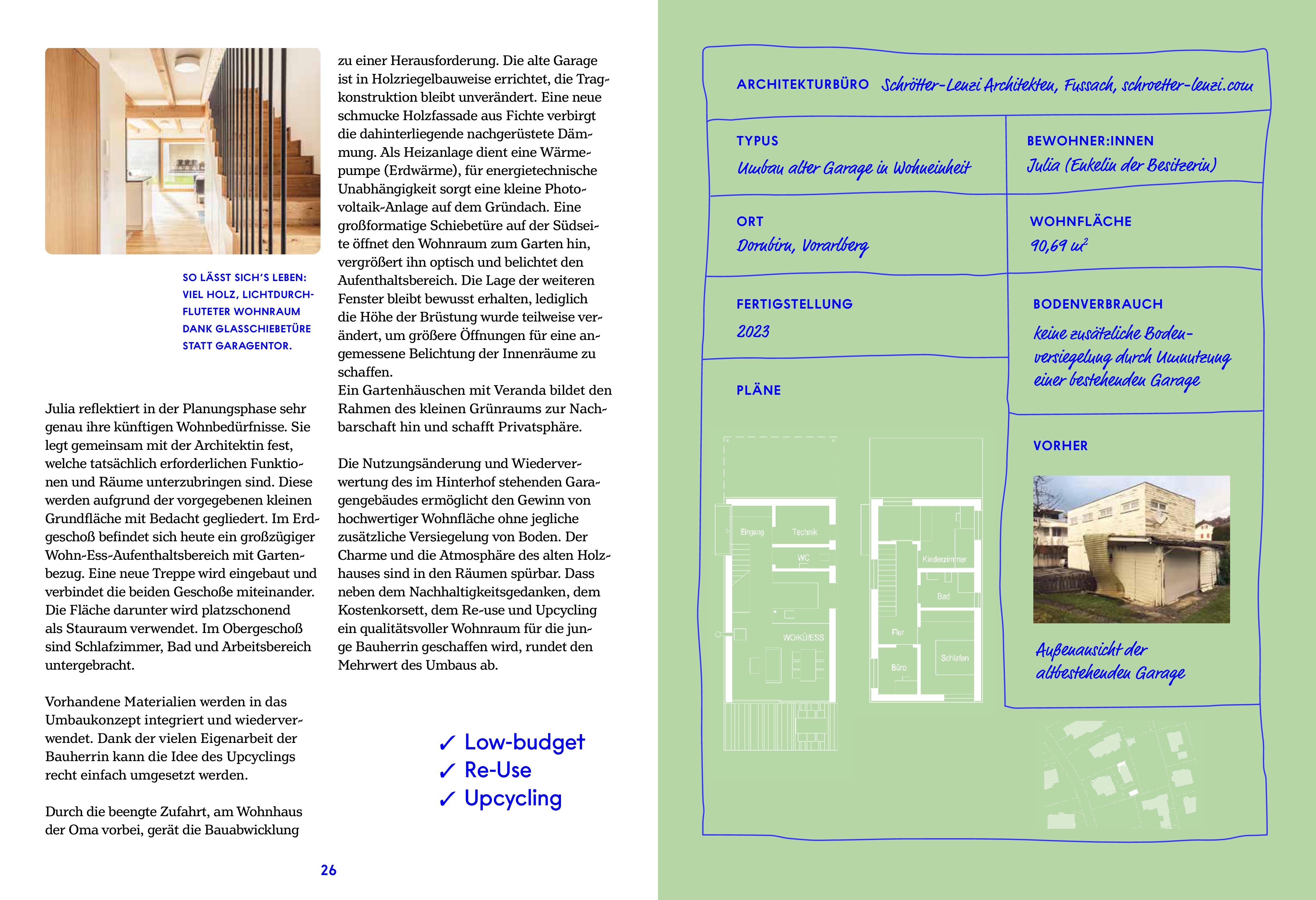 Beispielinhalt (Bild) Umbauen statt neu bauen
