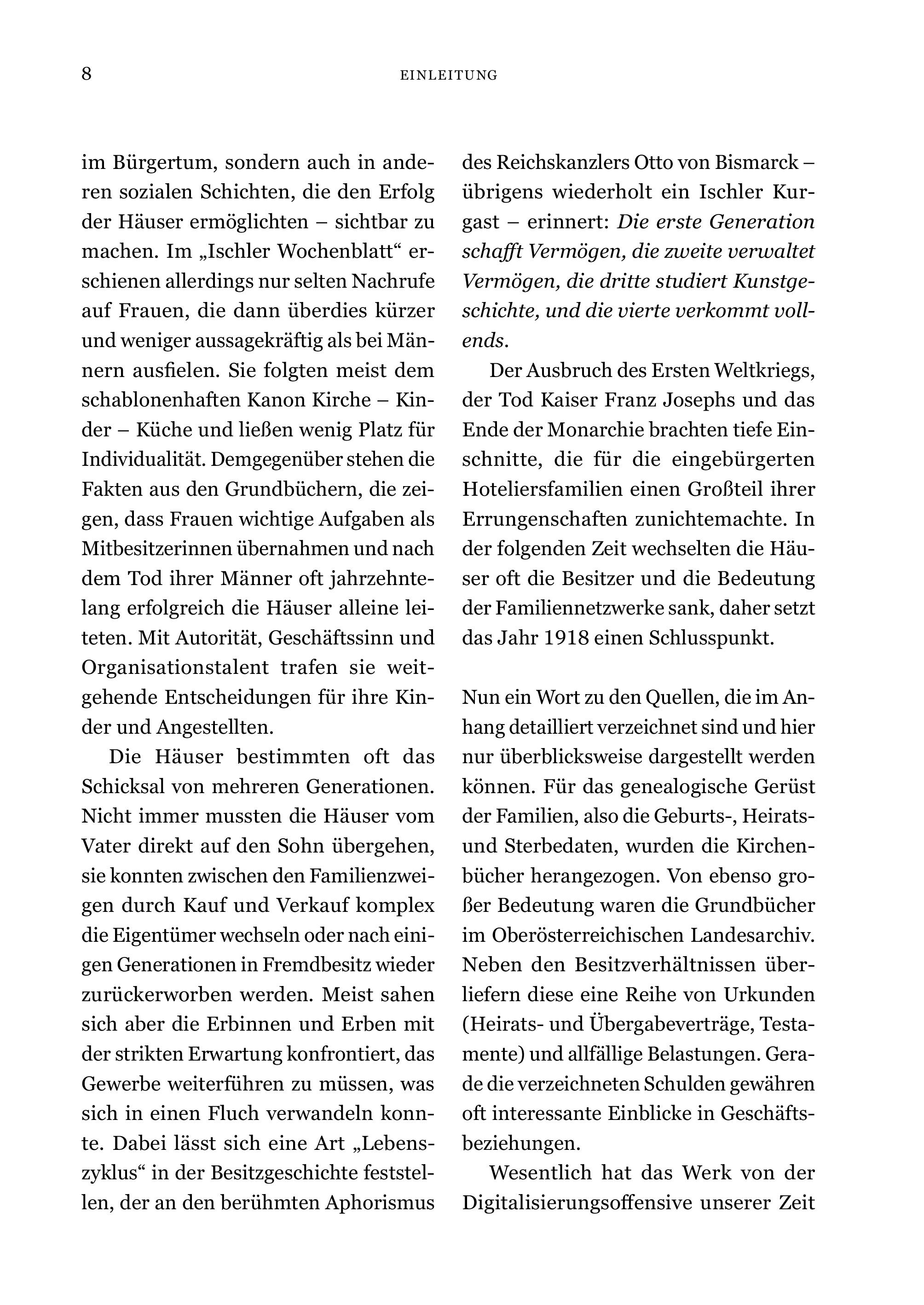 Beispielinhalt (Bild) Hereinspaziert!