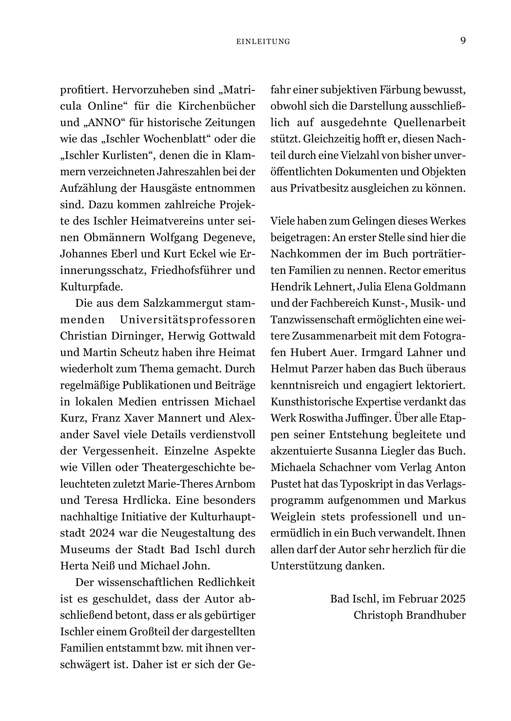 Beispielinhalt (Bild) Hereinspaziert!
