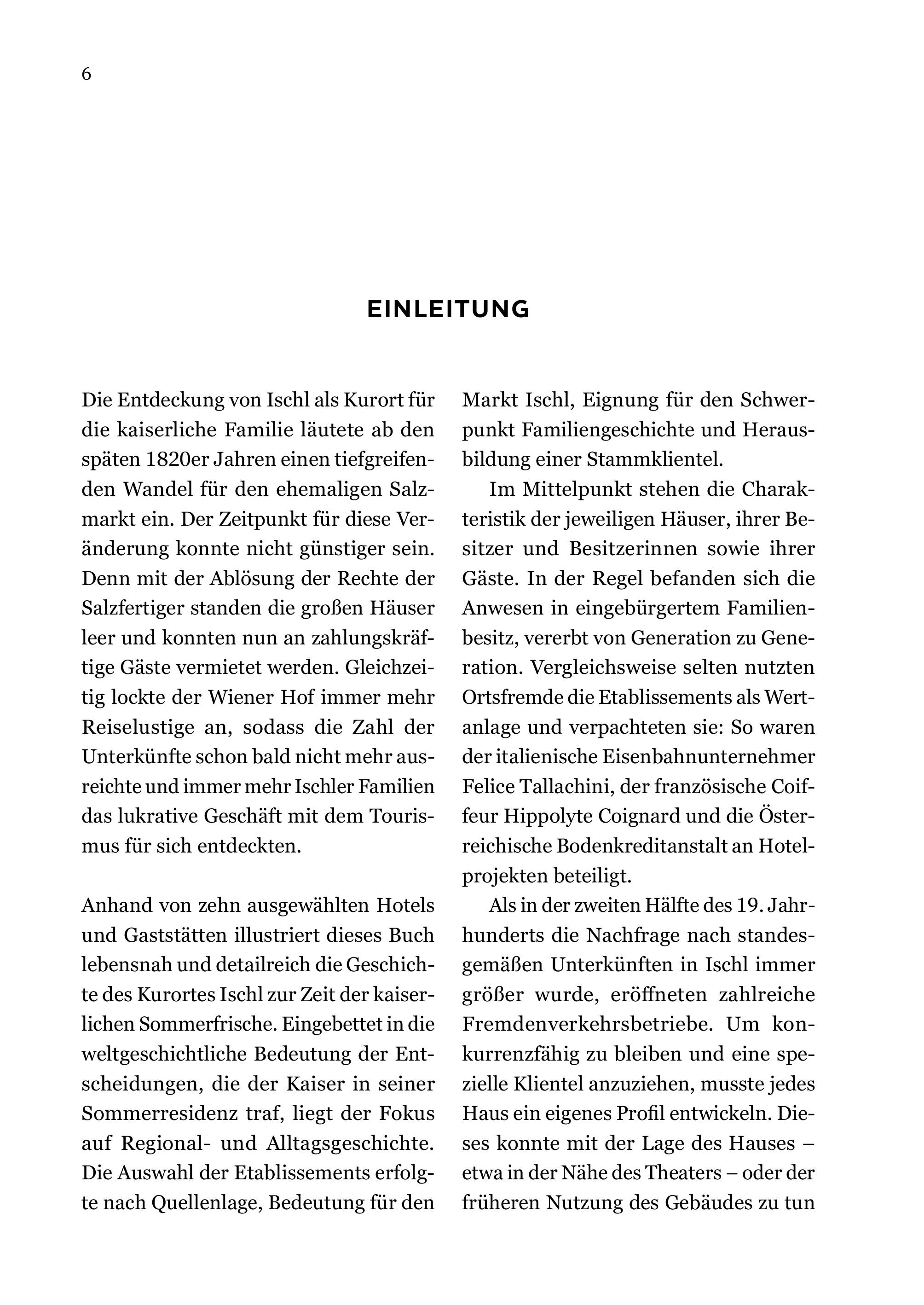Beispielinhalt (Bild) Hereinspaziert!
