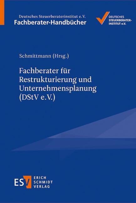 Vorderes Coverbild Fachberater für Restrukturierung und Unternehmensplanung (DStV e.V.)
