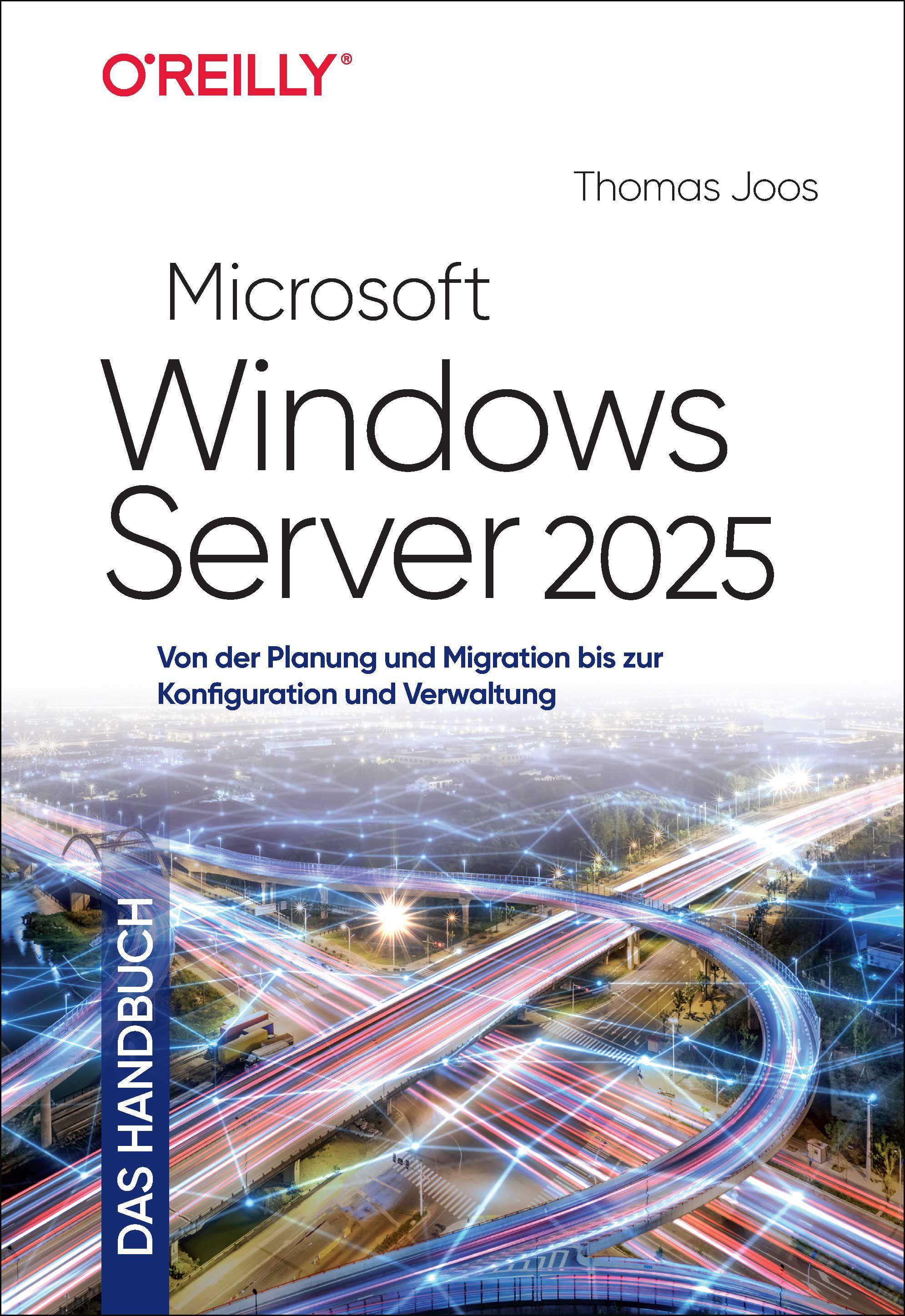 Vorderes Coverbild Microsoft Windows Server 2025 - Das Handbuch