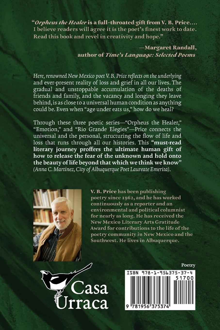 Rückseitencover Orpheus the Healer