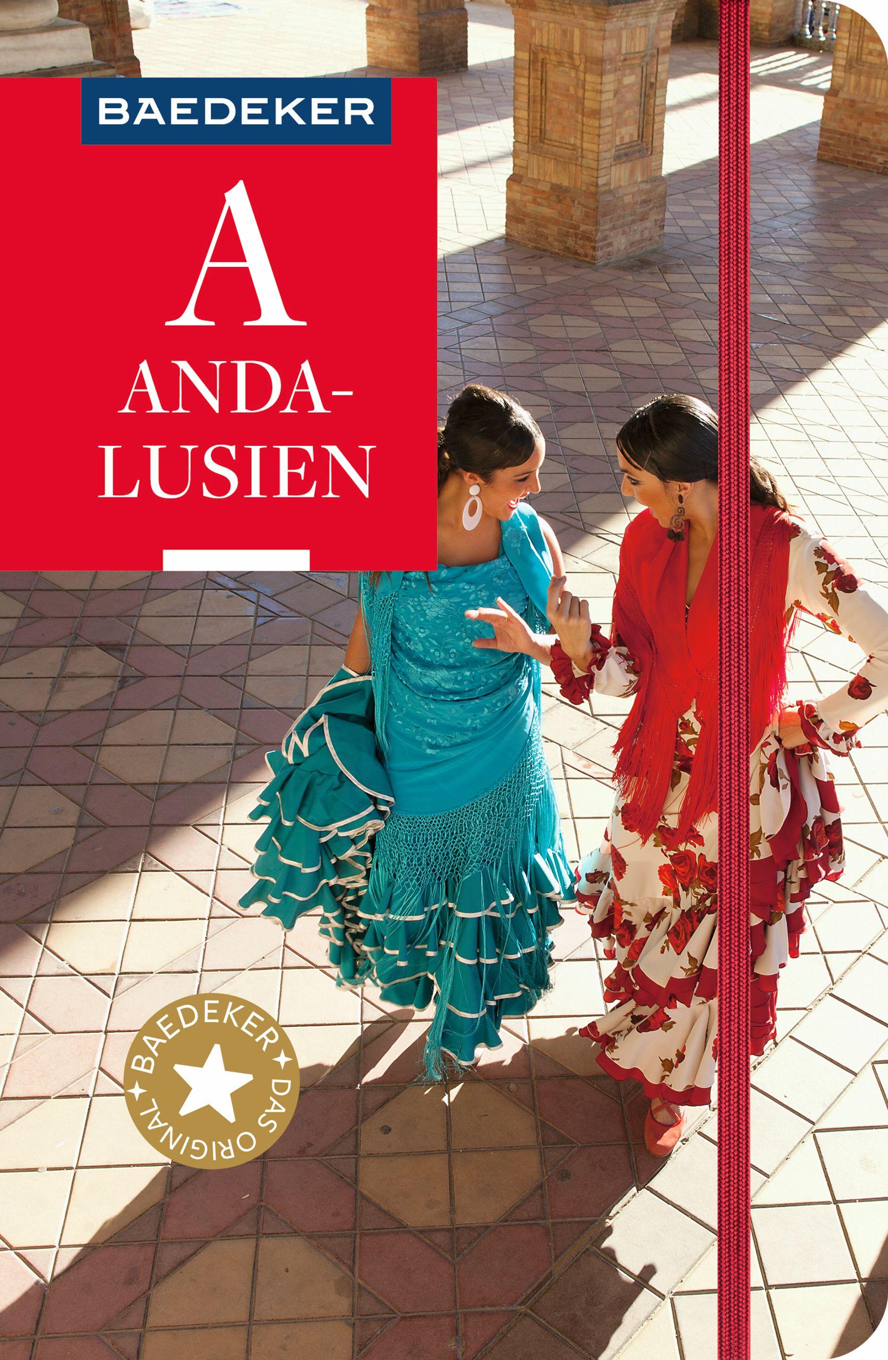 Vorderes Coverbild Baedeker Reiseführer Andalusien